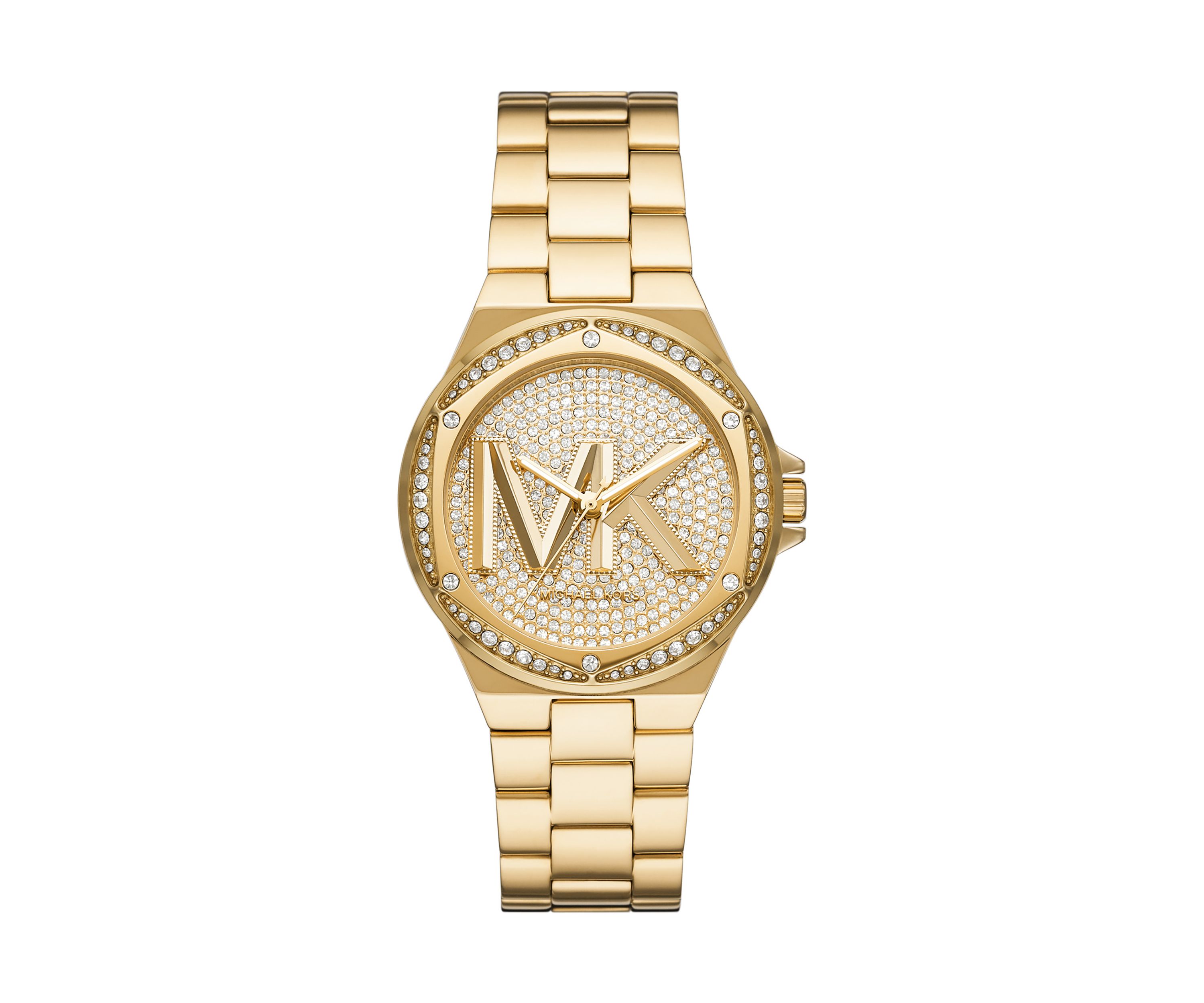 Lennox Three-Hand Gold-Tone Stainless Steel Watch