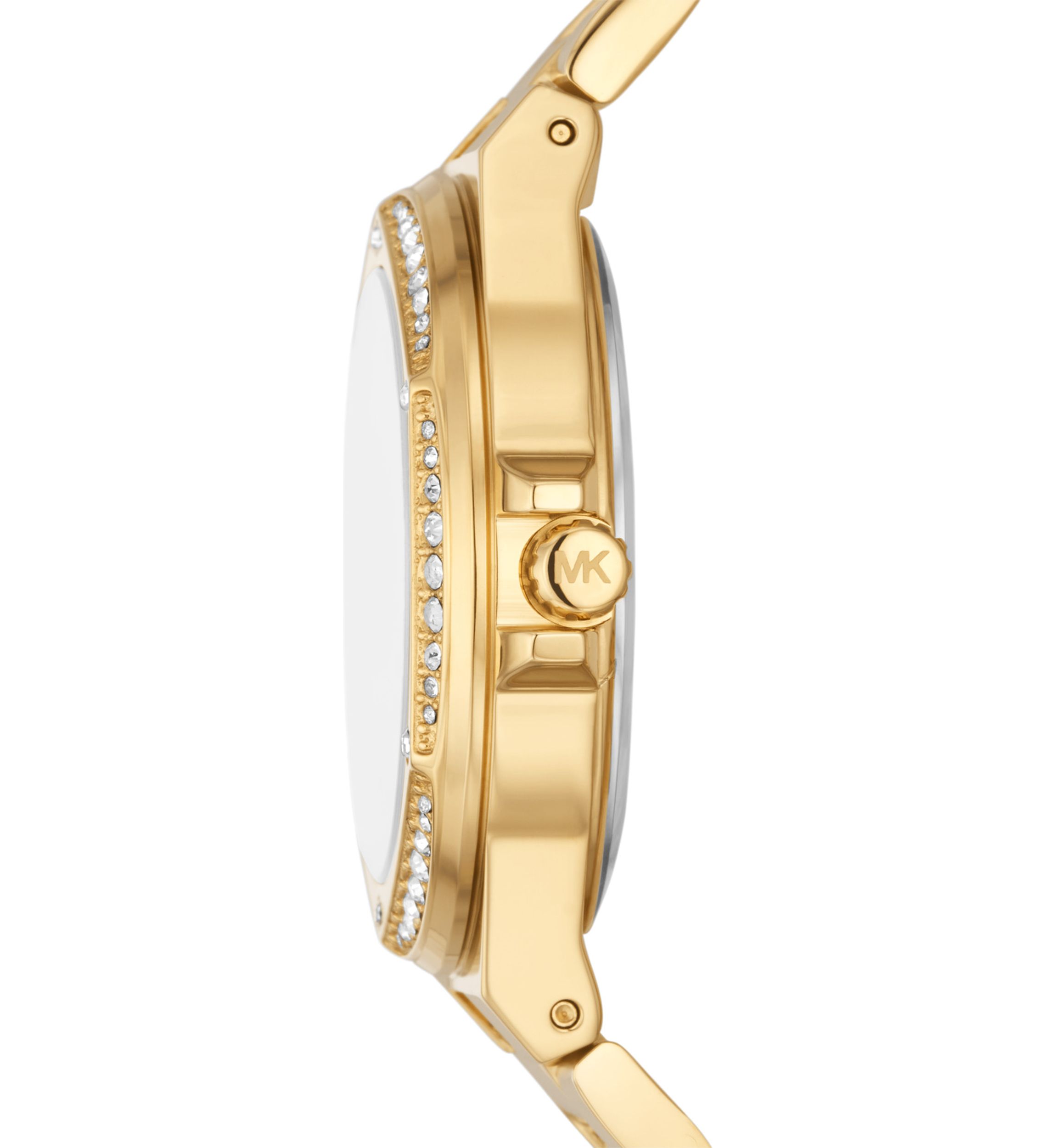 Lennox Three-Hand Gold-Tone Stainless Steel Watch