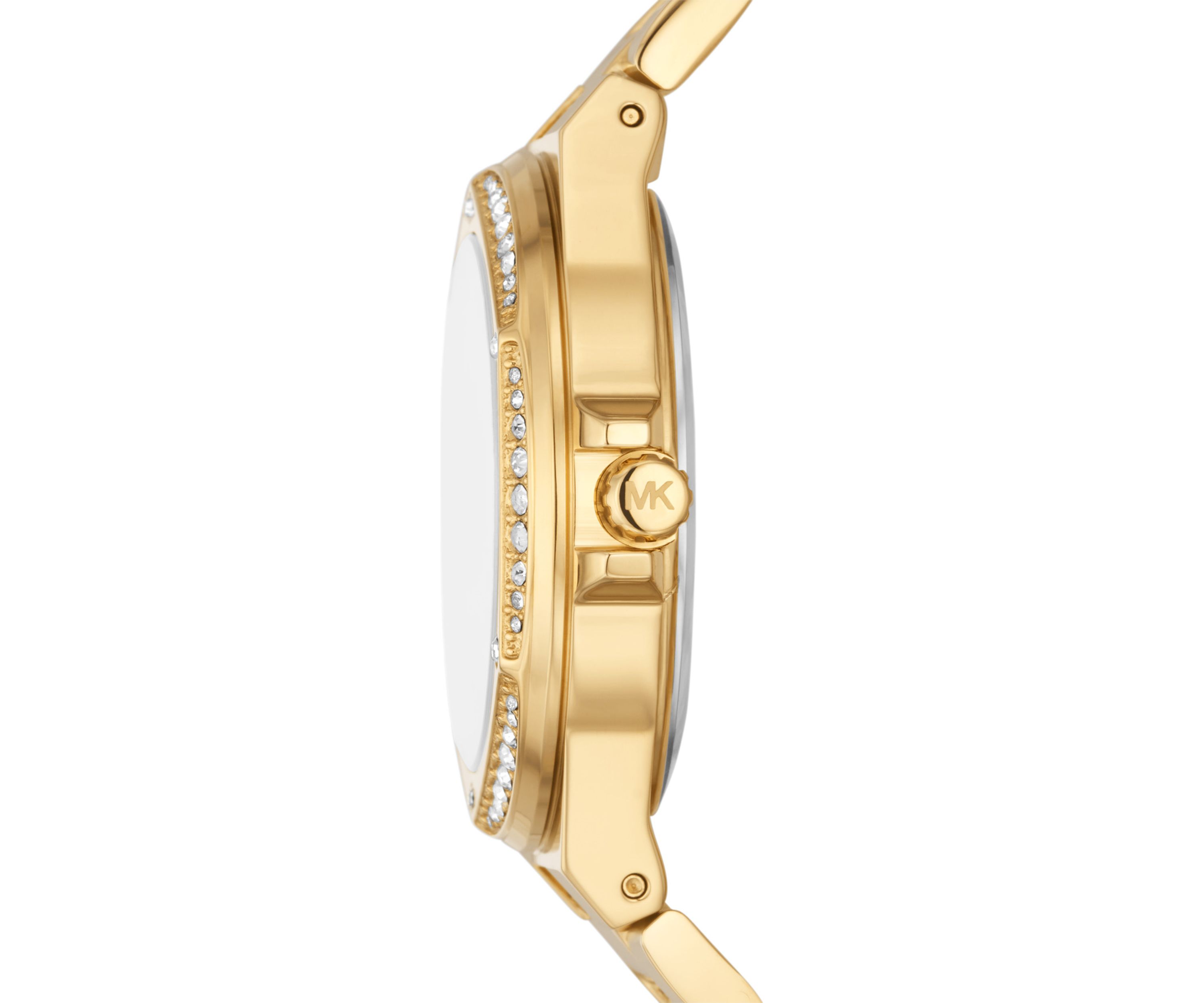 Lennox Three-Hand Gold-Tone Stainless Steel Watch