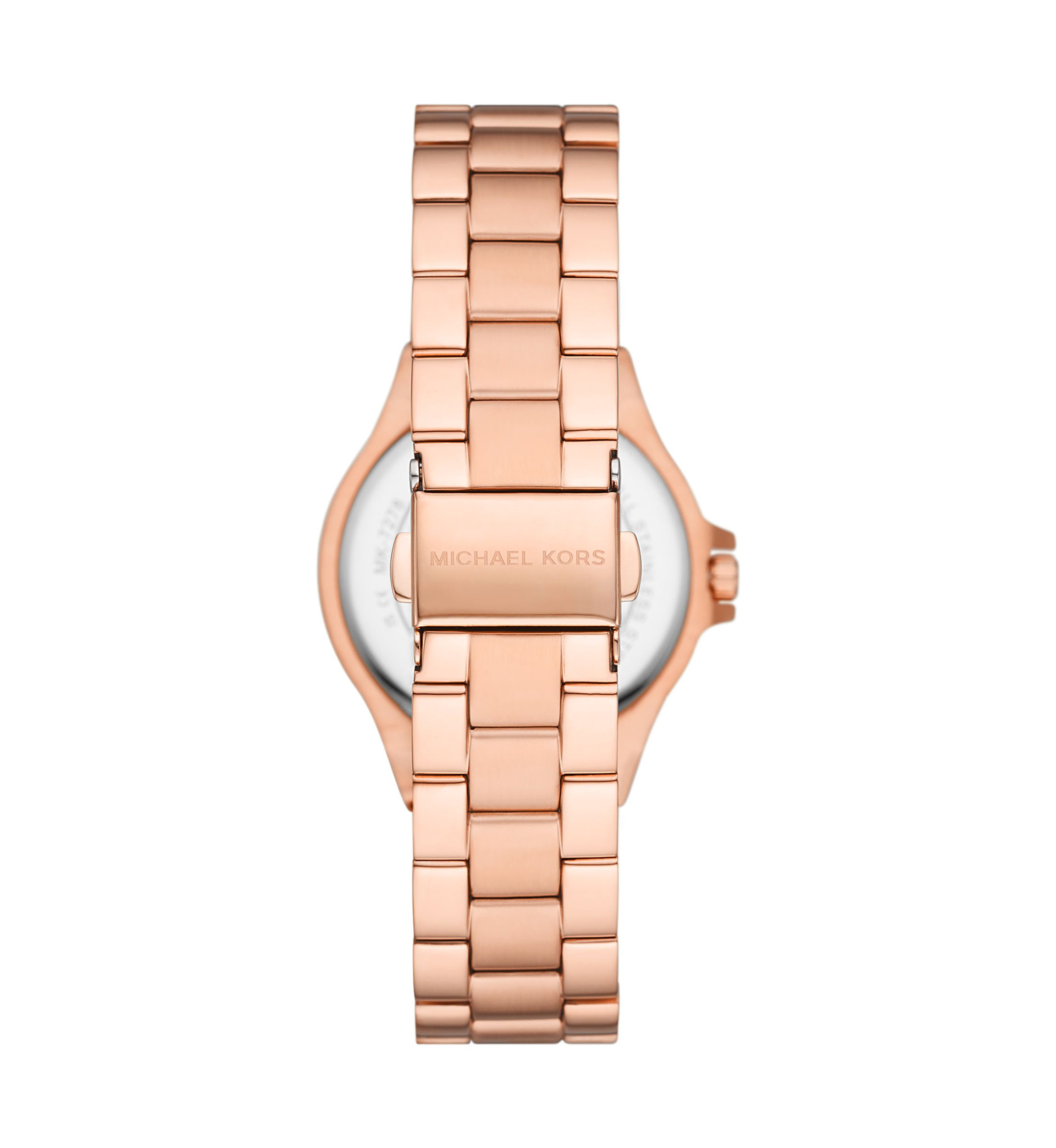 Rose Gold Tone Stainless Steel Mini Lennox Three Hand Watch