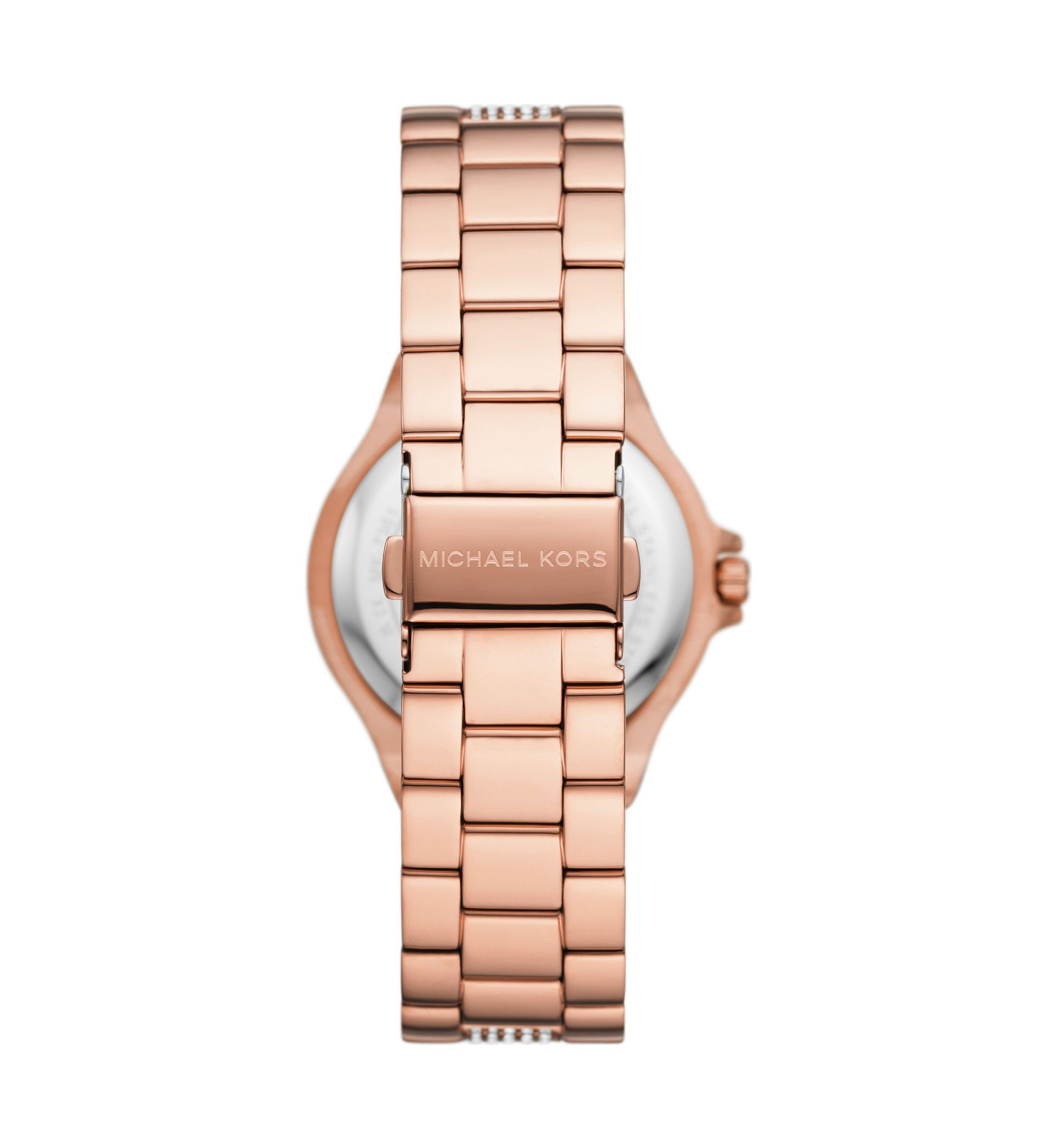 Womens Rose Gold Crystal Embellished Watch