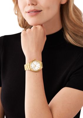 Gold-Tone Lennox Bracelet Watch 