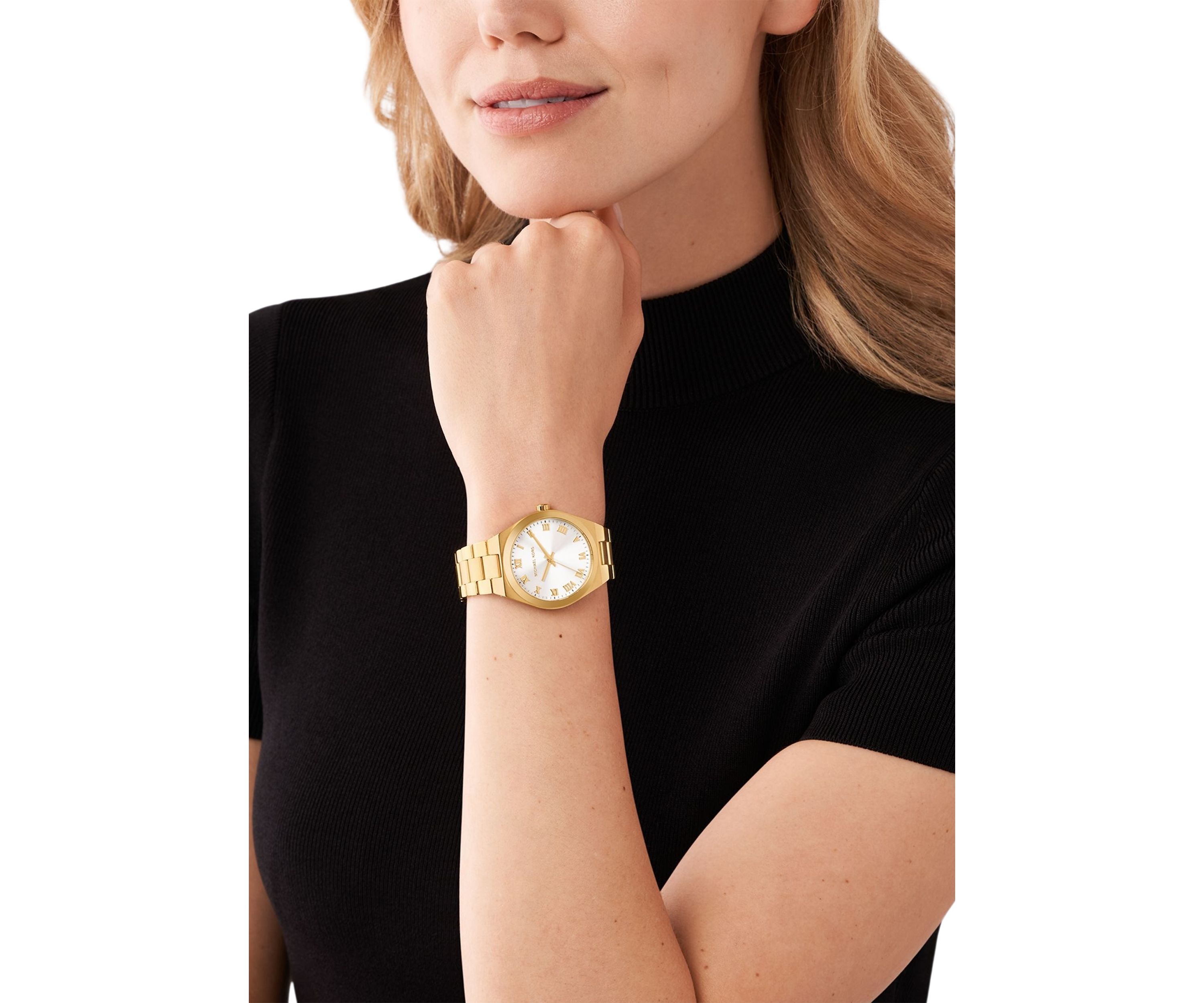 Gold-Tone Lennox Bracelet Watch 