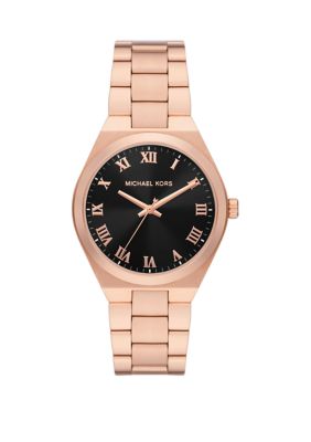 Michael Kors Rose Gold-Tone Lennox Bracelet Watch -  5800273MK7392