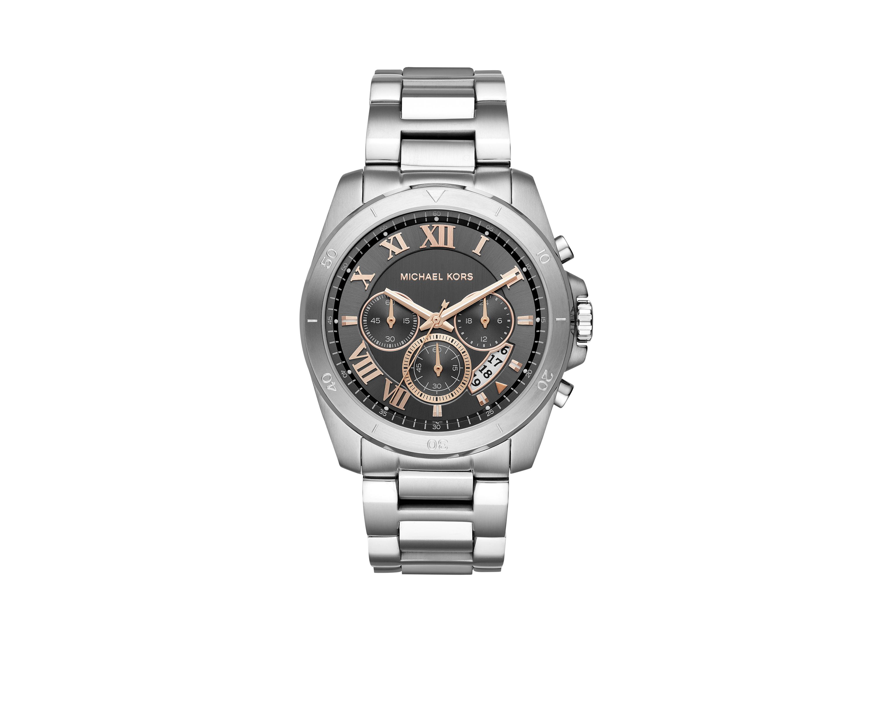 Silver-Tone Brecken Watch
