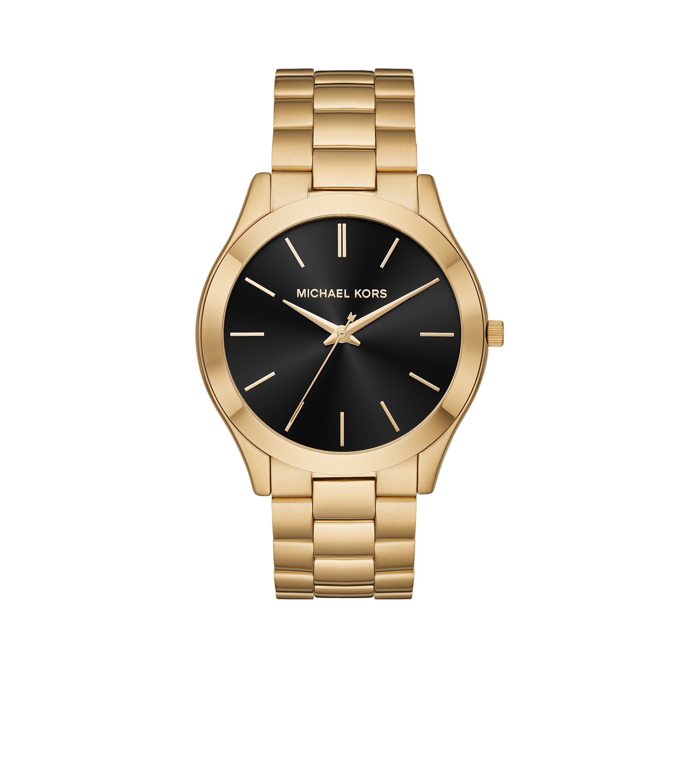 Gold-Tone Slim Runway Watch