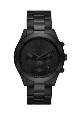 Michael kors mens black watch best sale