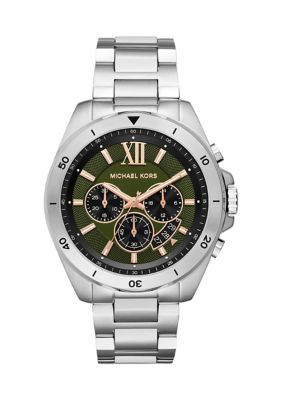 Michael Kors Men's Brecken Chronograph Stainless Steel Watch