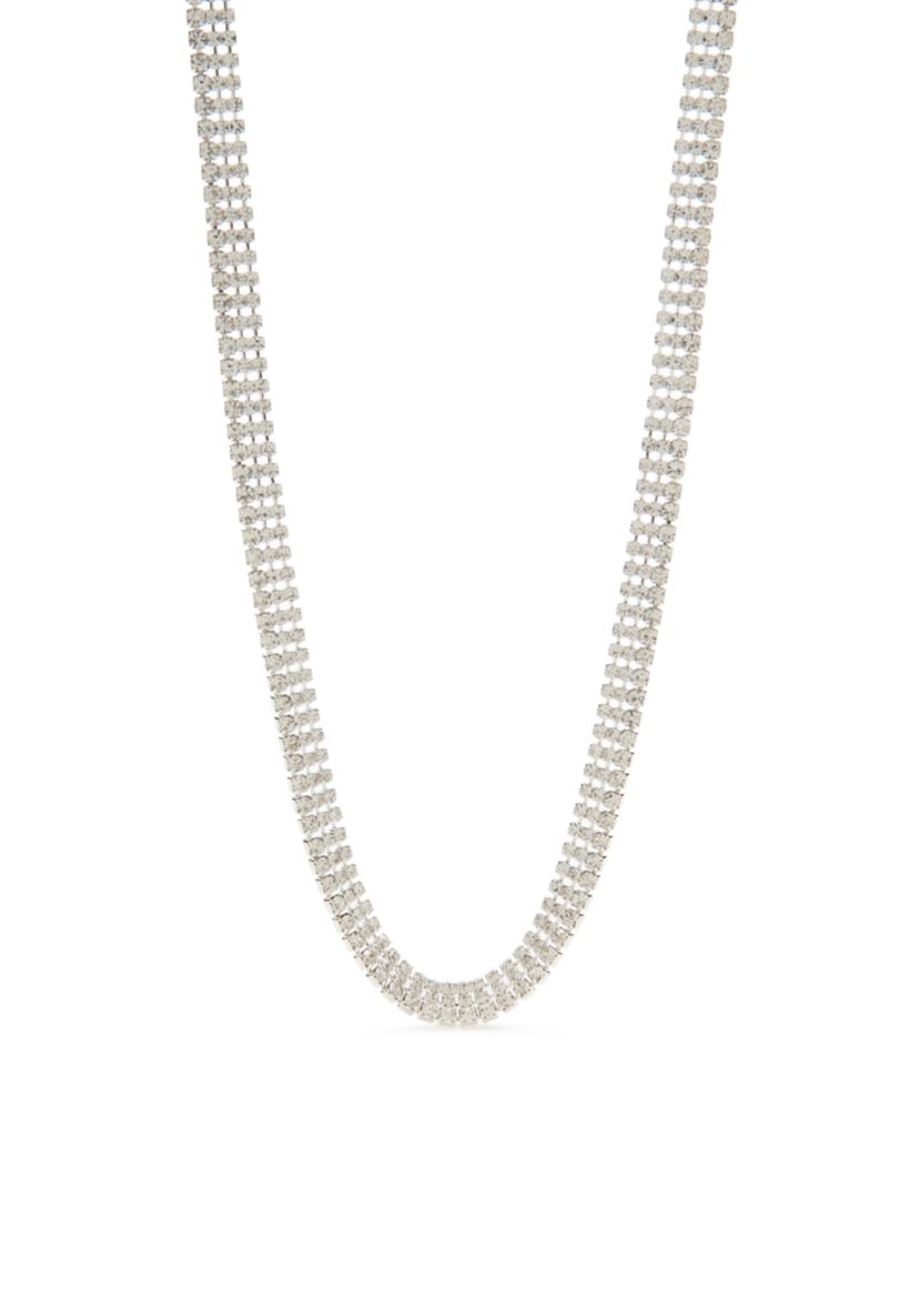 Silver Long Necklace
