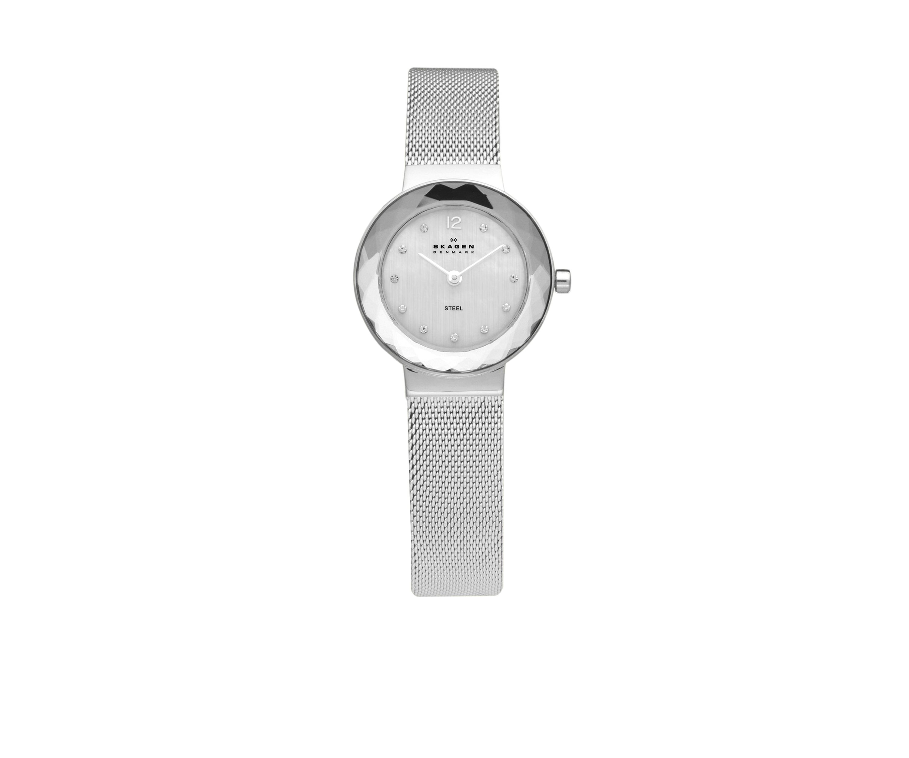 Silver-Tone Stainless Steel Watch