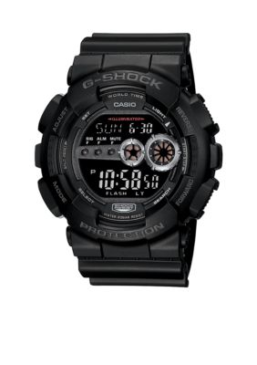 G Shock XL Digital G Shock Black belk