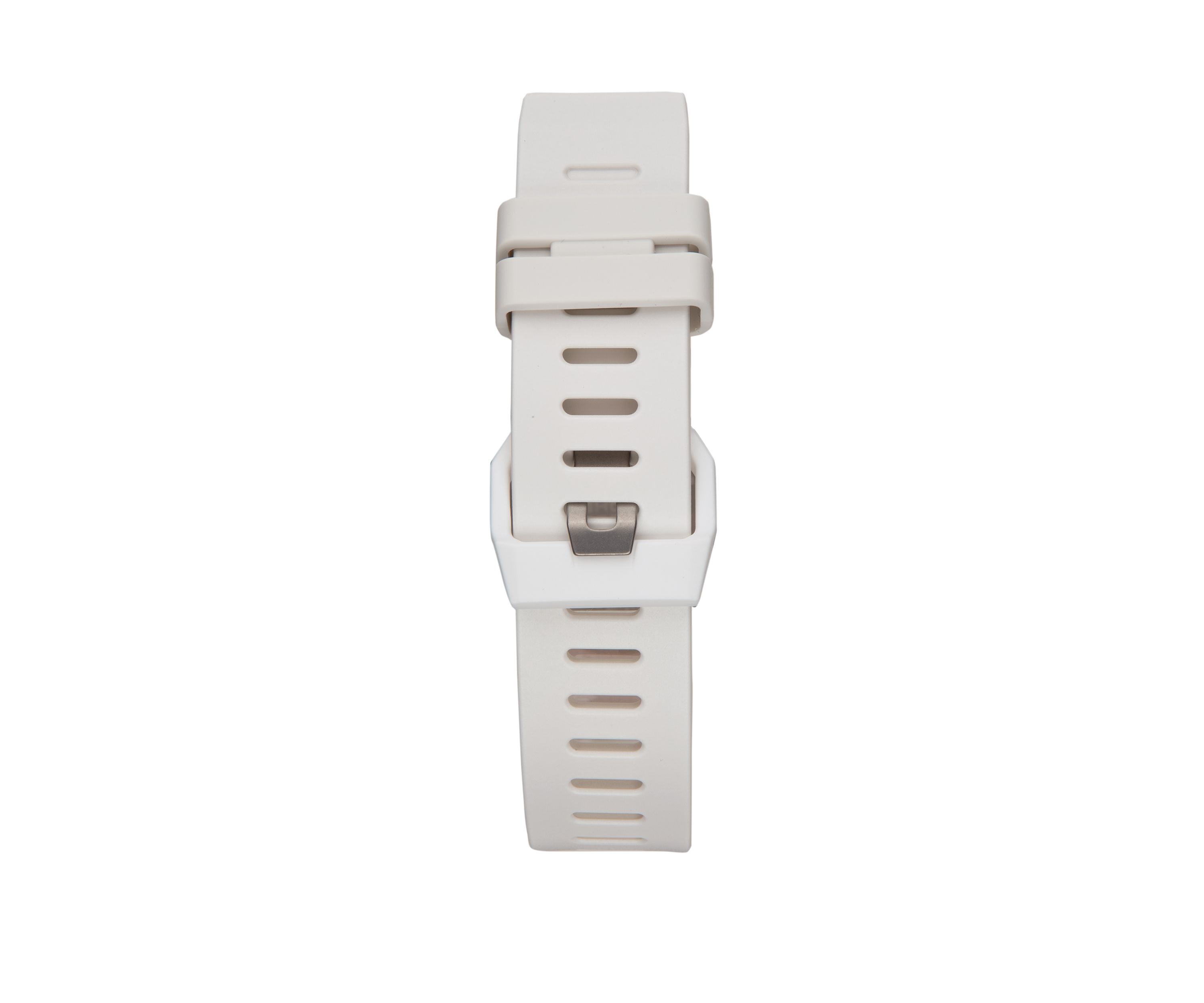 Womens White and Rose Gold Trainer Watch