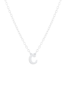 Belk Silverworks Sterling Silver Initial J Necklace