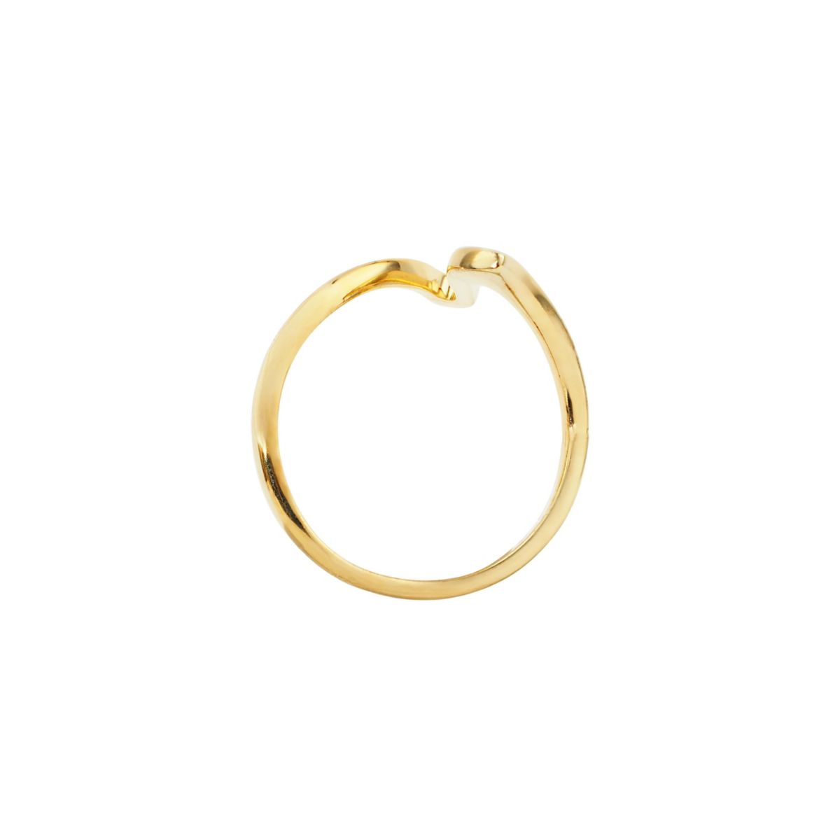 Sterling Silver Abstract Zig Zag Ring