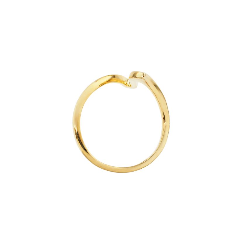 Sterling Silver Abstract Zig Zag Ring