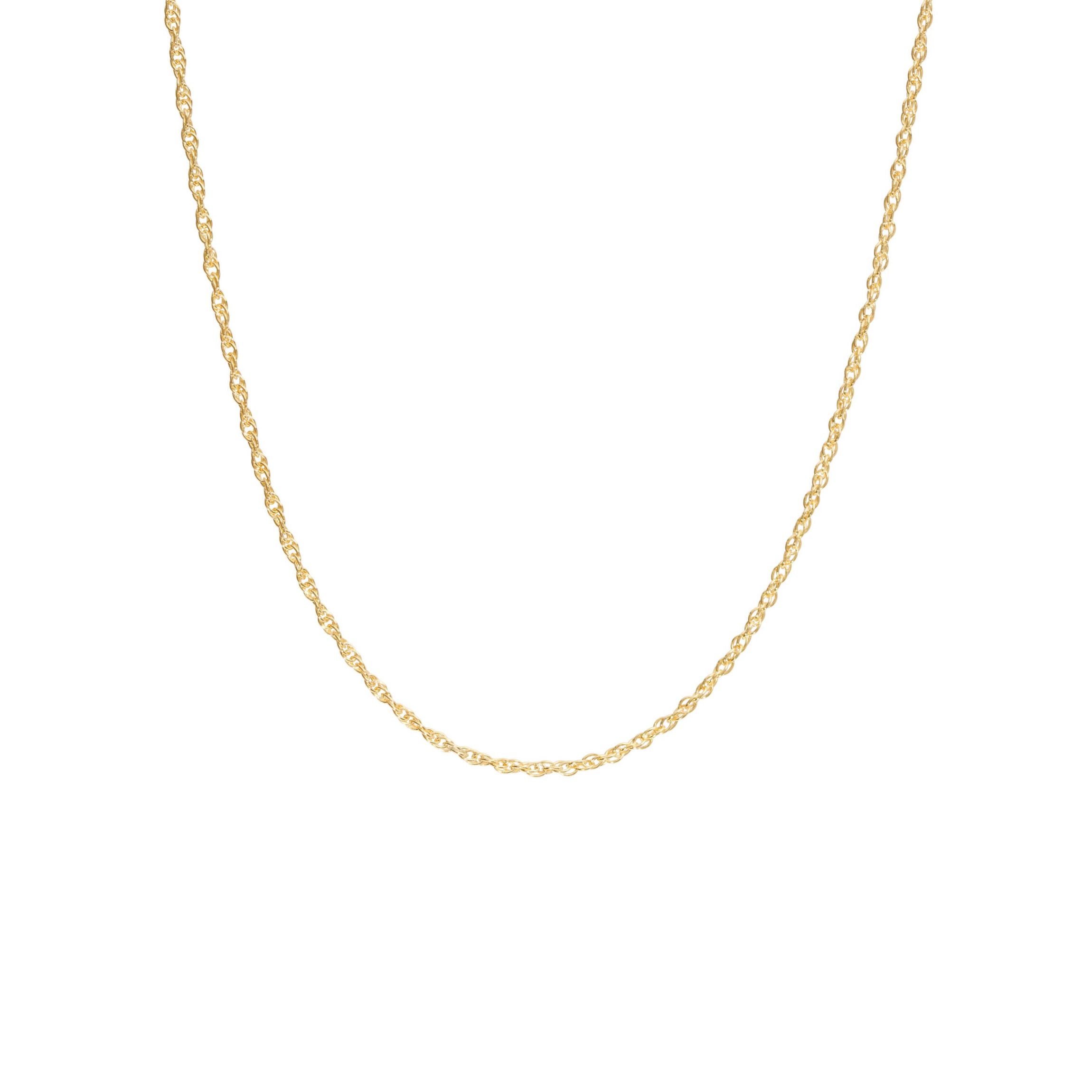 Sterling Silver 18-in. 025 Thin Rope Chain Necklace