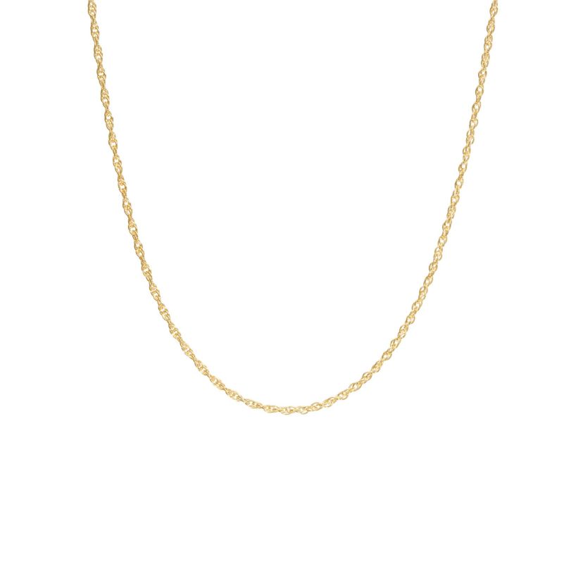 Sterling Silver 18-in. 025 Thin Rope Chain Necklace