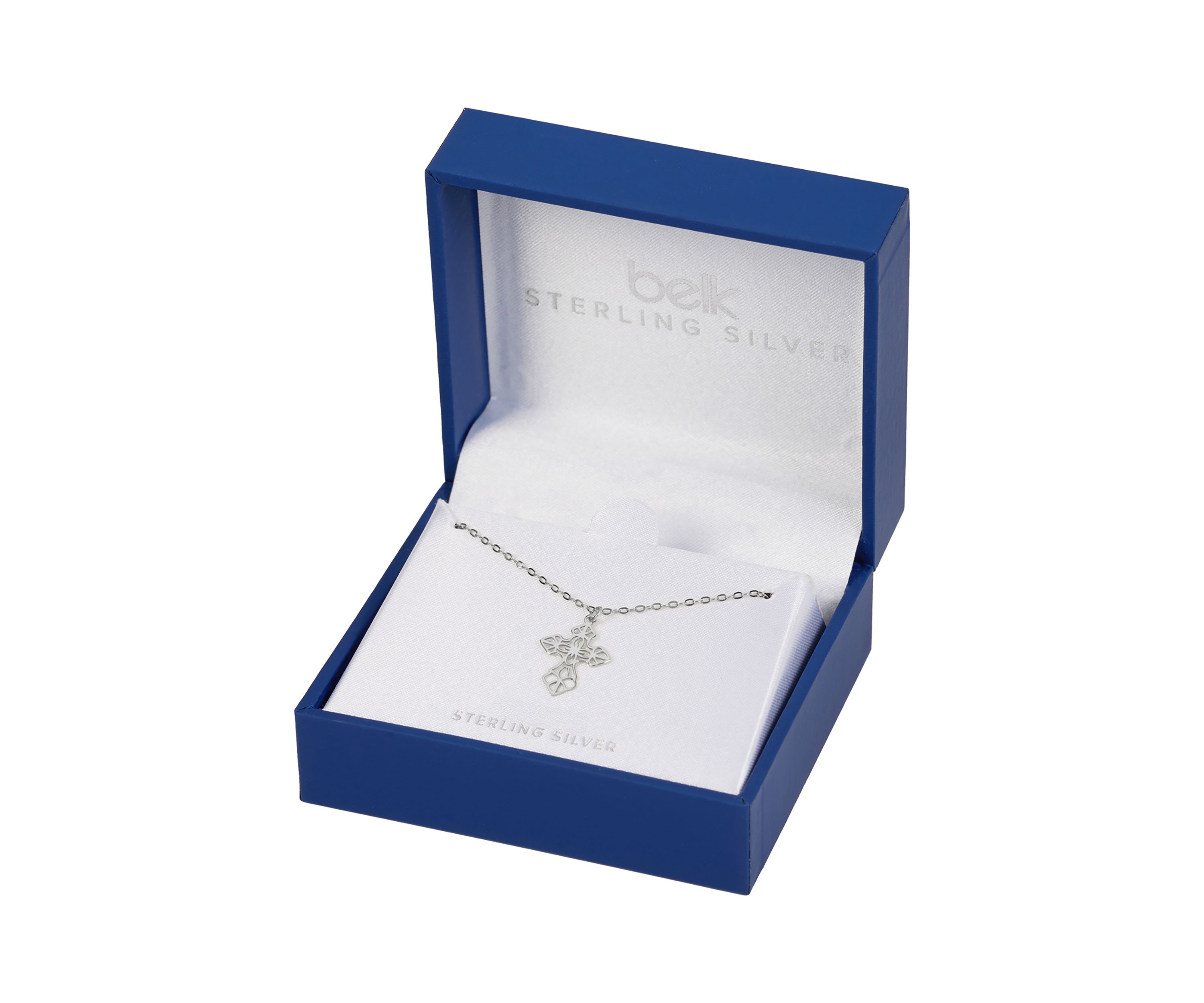 Sterling Silver Cross Pendant Necklace