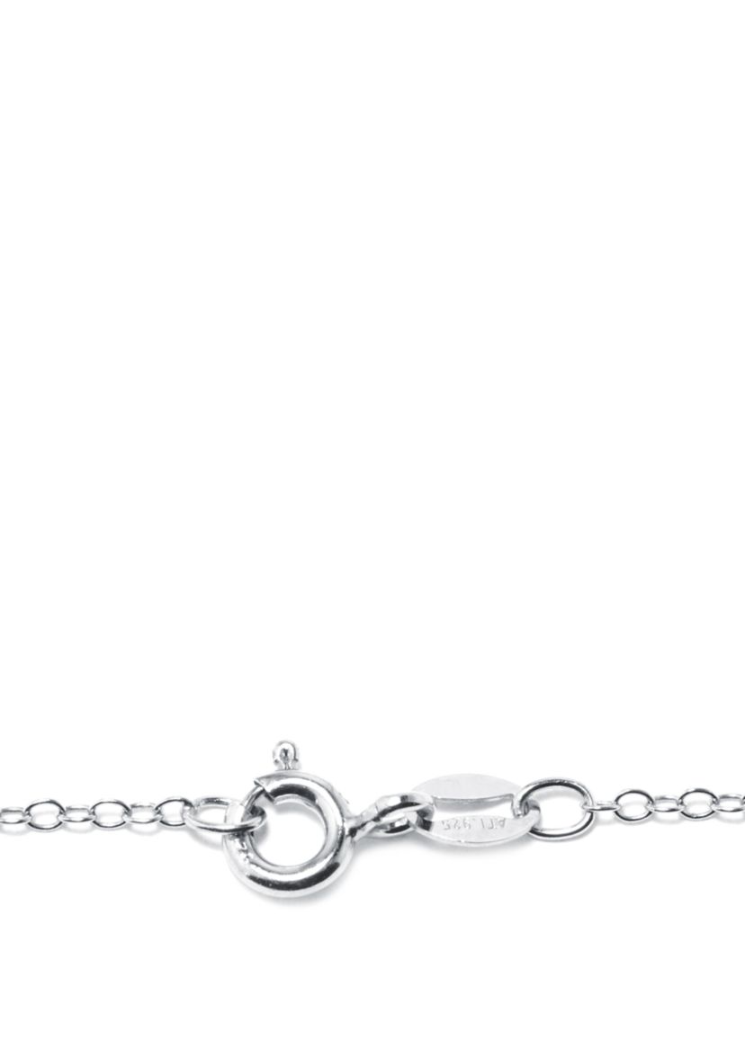 Sterling Silver Bali Hummingbird Pendant Necklace