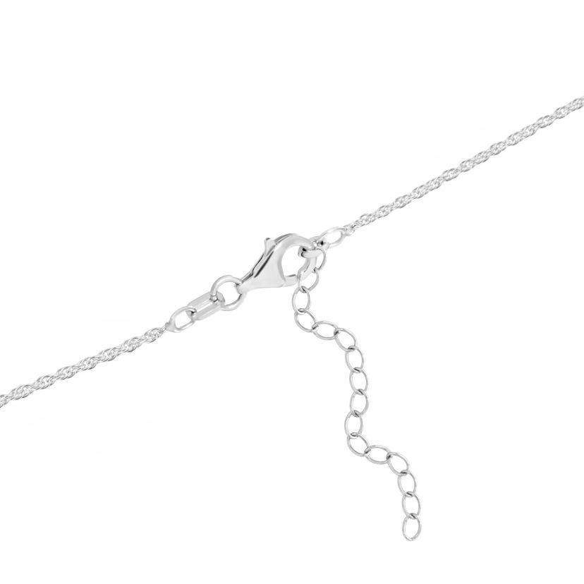 Sterling Silver 18in. Oxidized Double Turtle Pendant Necklace
