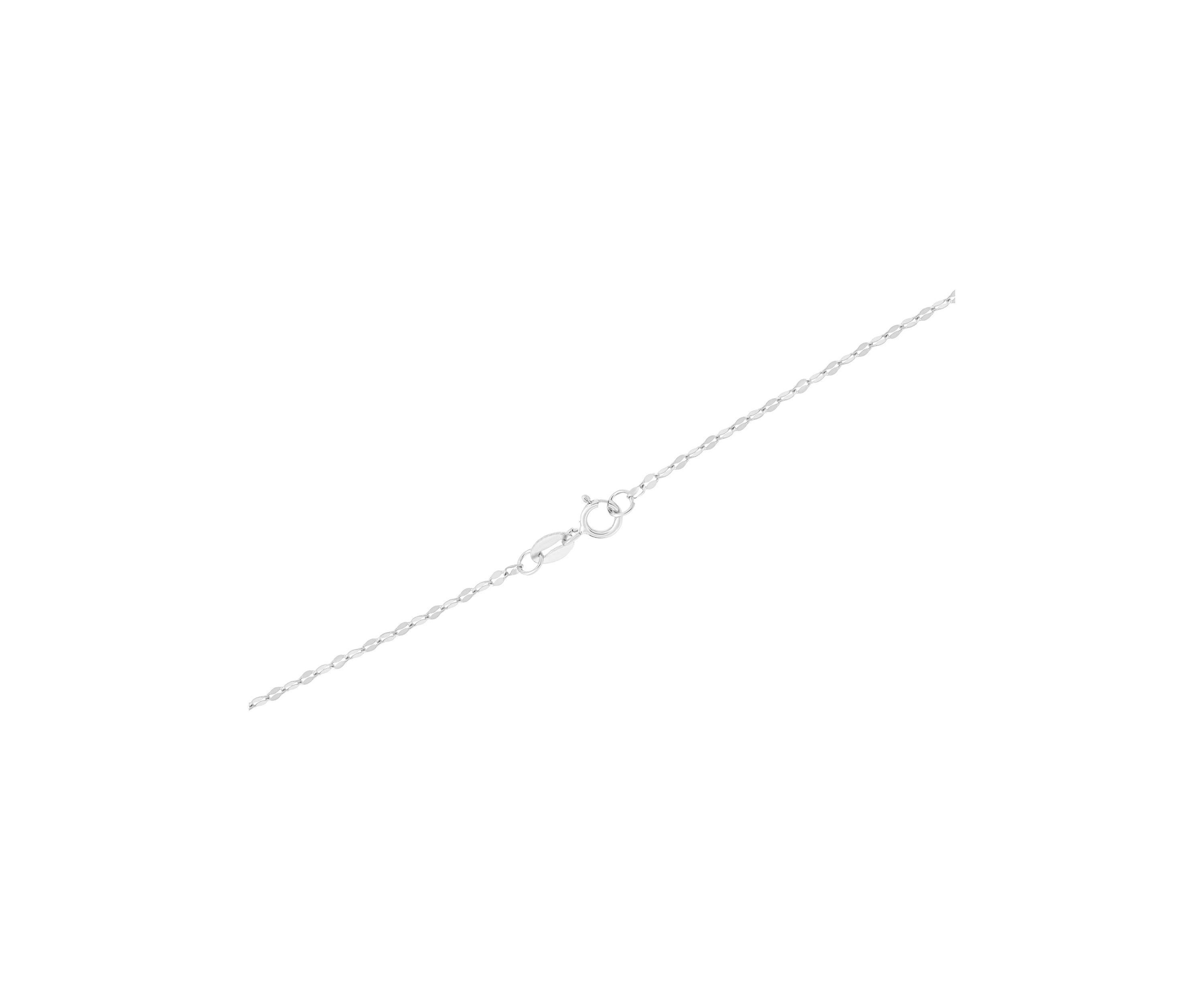 Sterling Silver Mirror Chain Necklace