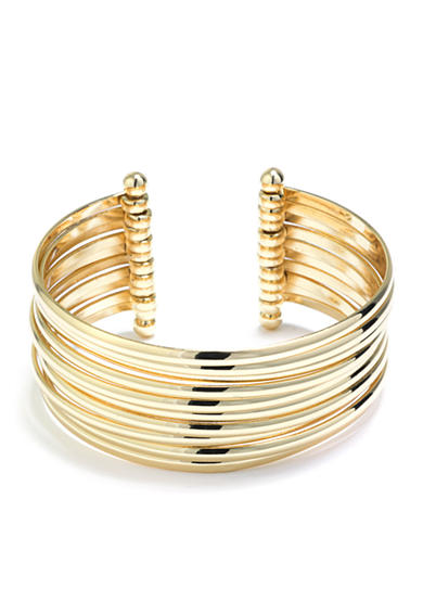 Belk Silverworks Gold and Silver Moveable Cuff Bracelet | Belk