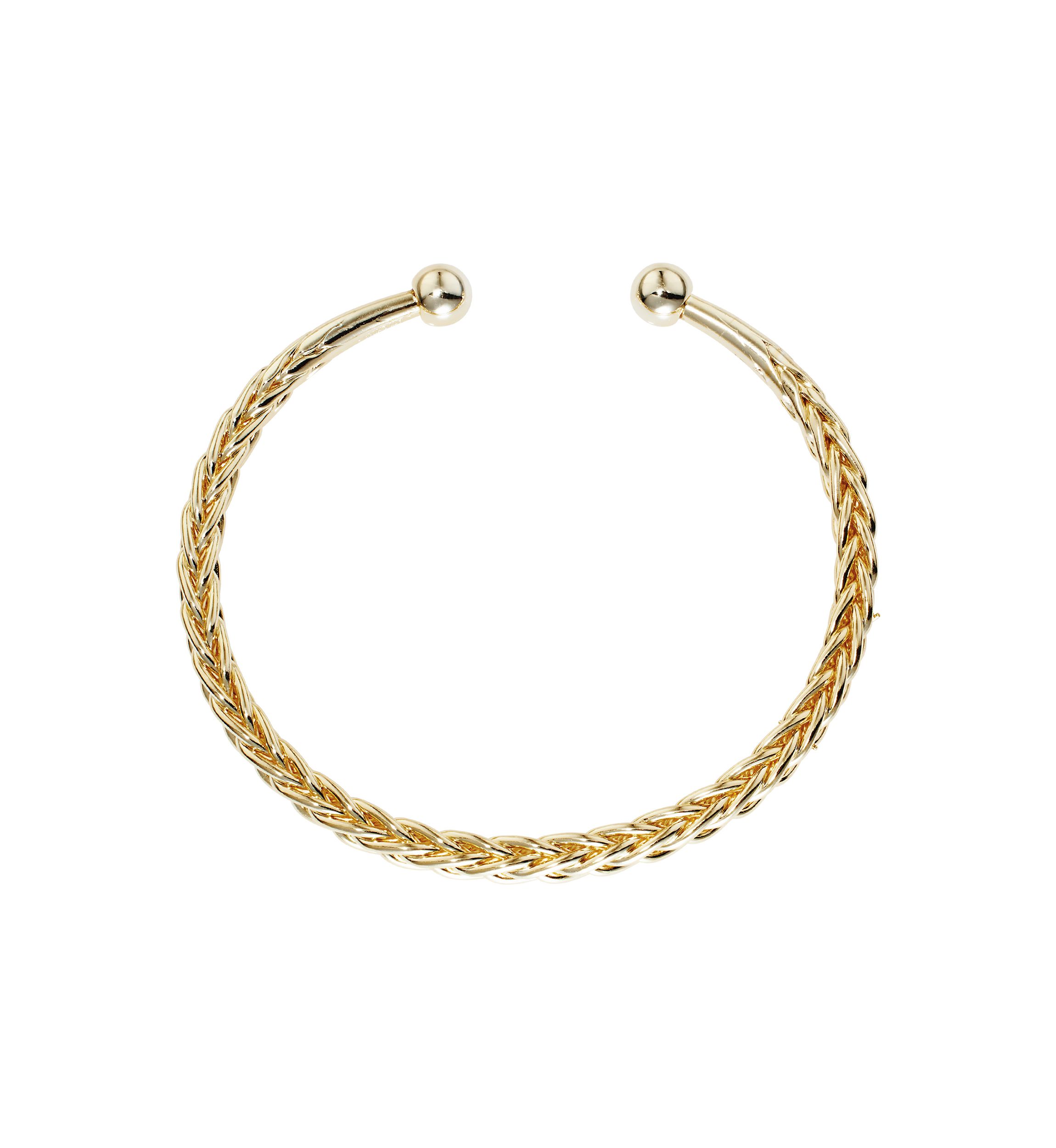 Braided Rope Cuff Bracelet