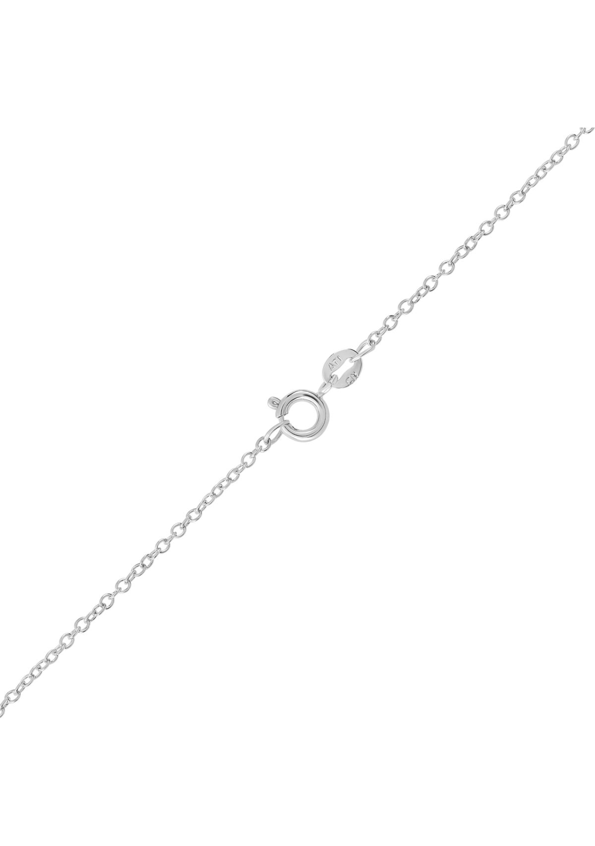 Silver Plated Forever In My Heart Locket Necklace