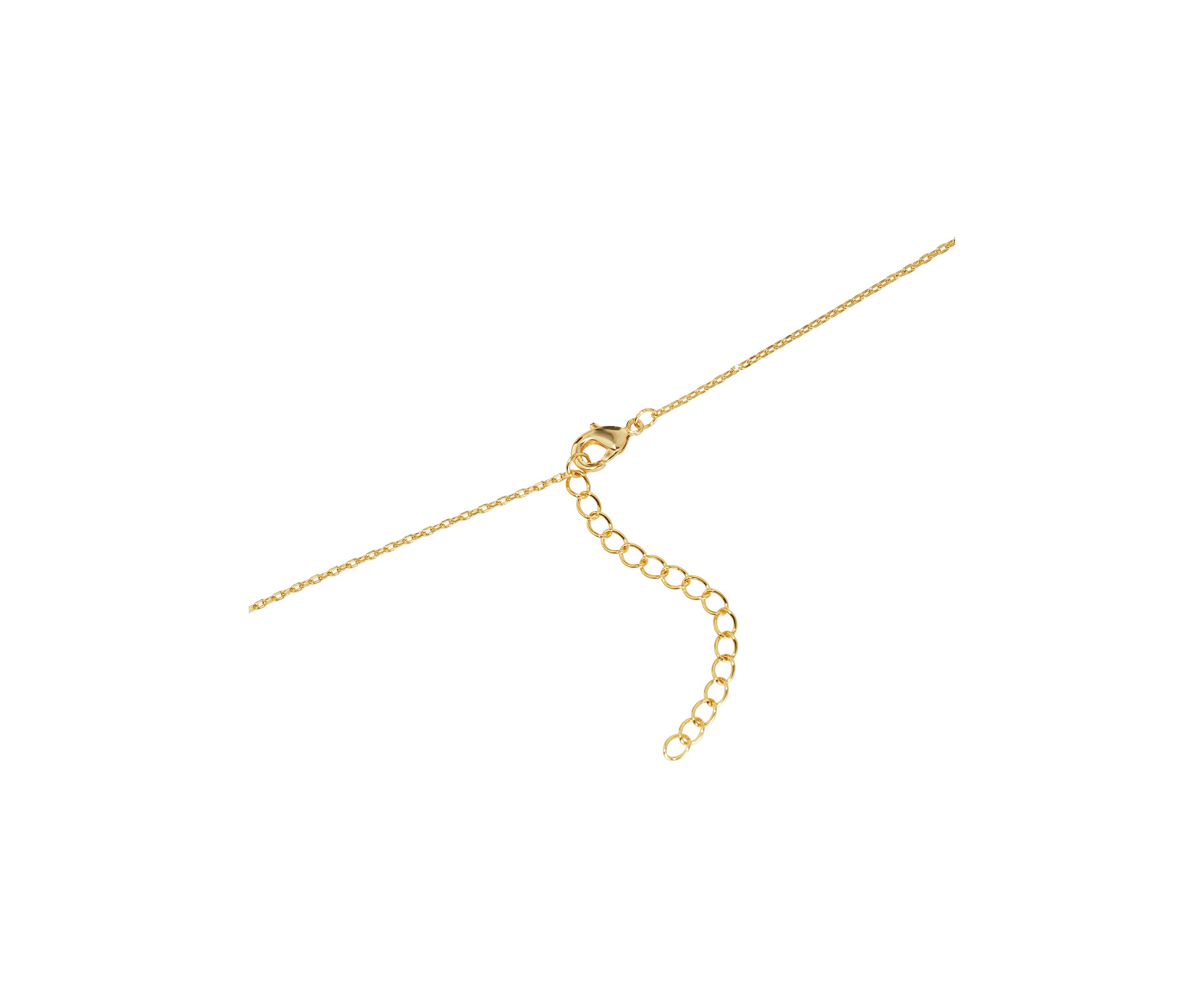 Boxed Gold Over Silver Plated Cubic Zirconia Pave Circle Cut-Out Heart Pendant Necklace
