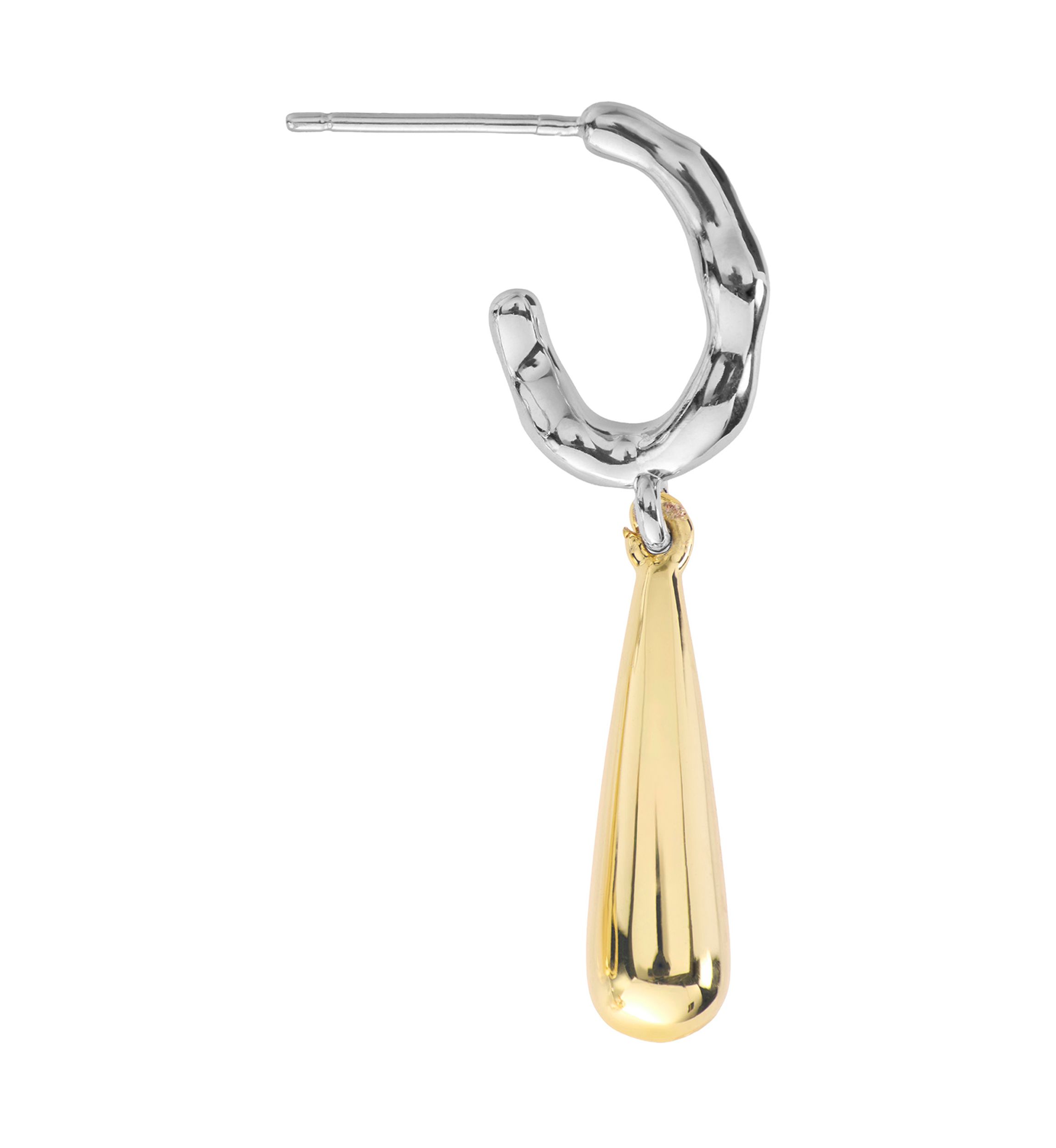  Elongated Pear Earrings
