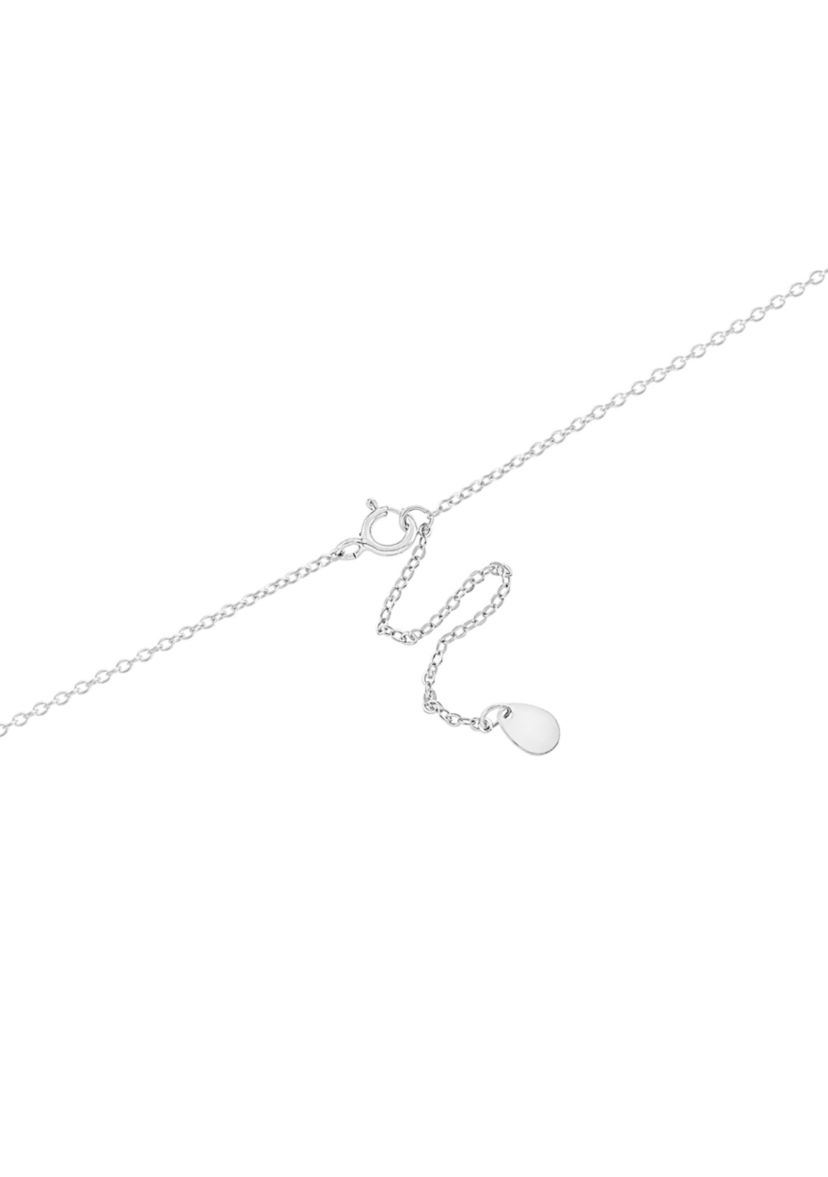 Silver Plated 30" 3 Pearl Drop Tassel Necklace