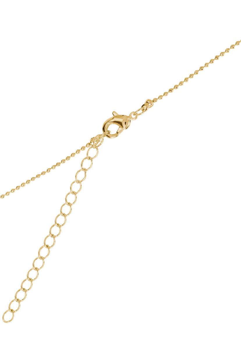 Gold Plated Multi Bead Necklace