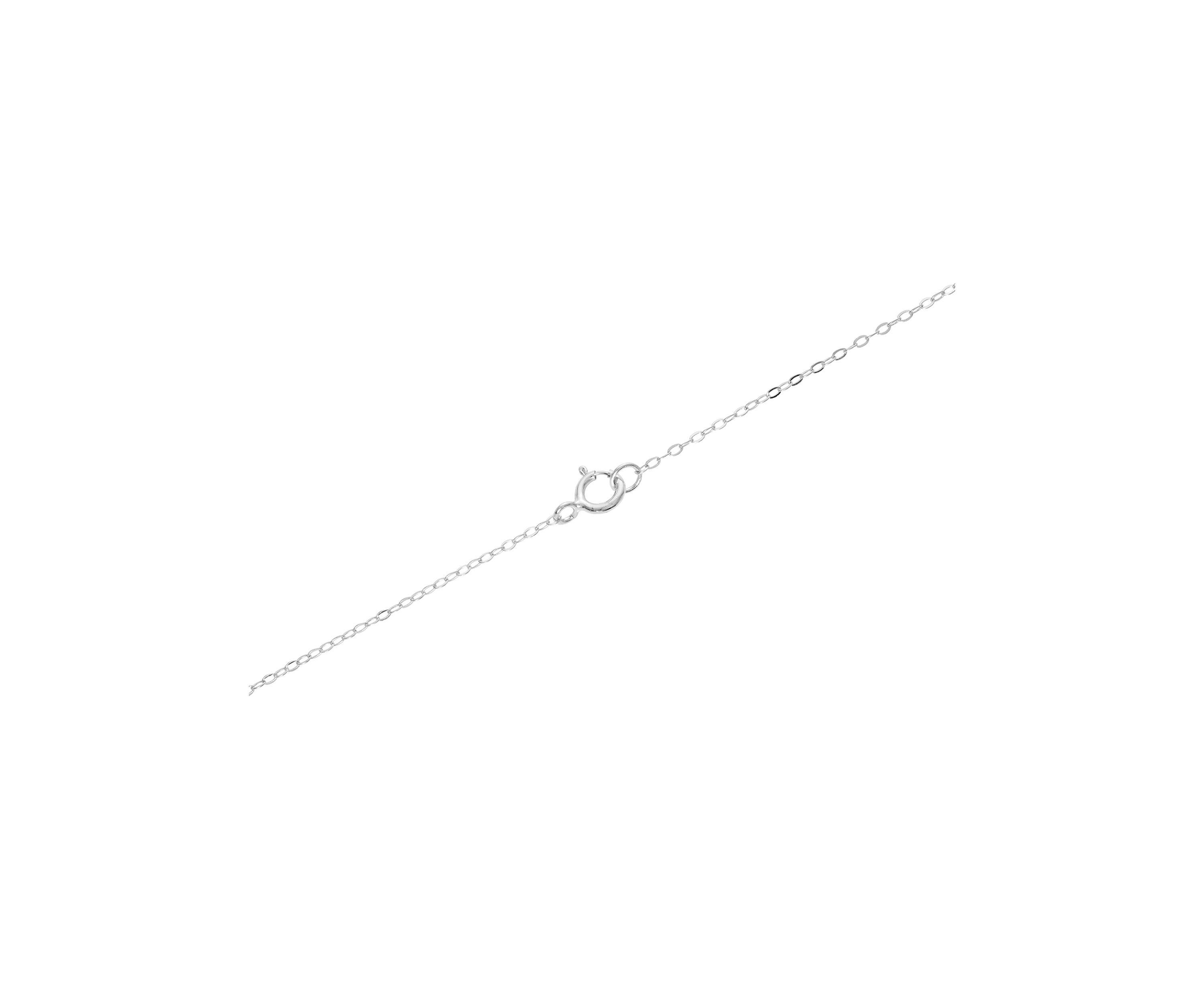 Sterling Silver Cubic Zirconia Flamingo Necklace
