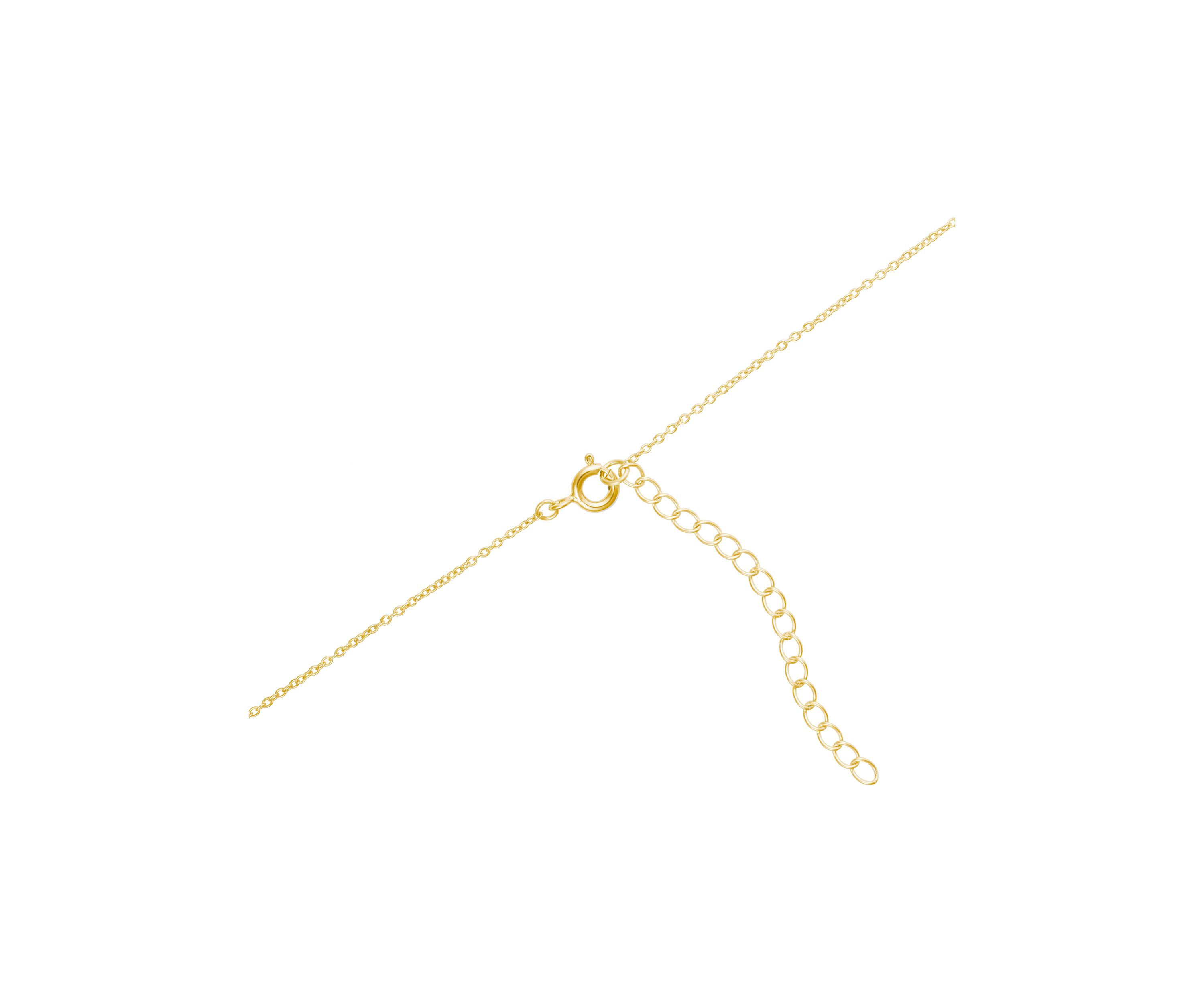 Sterling Silver Cubic Zirconia Loop Cross Necklace