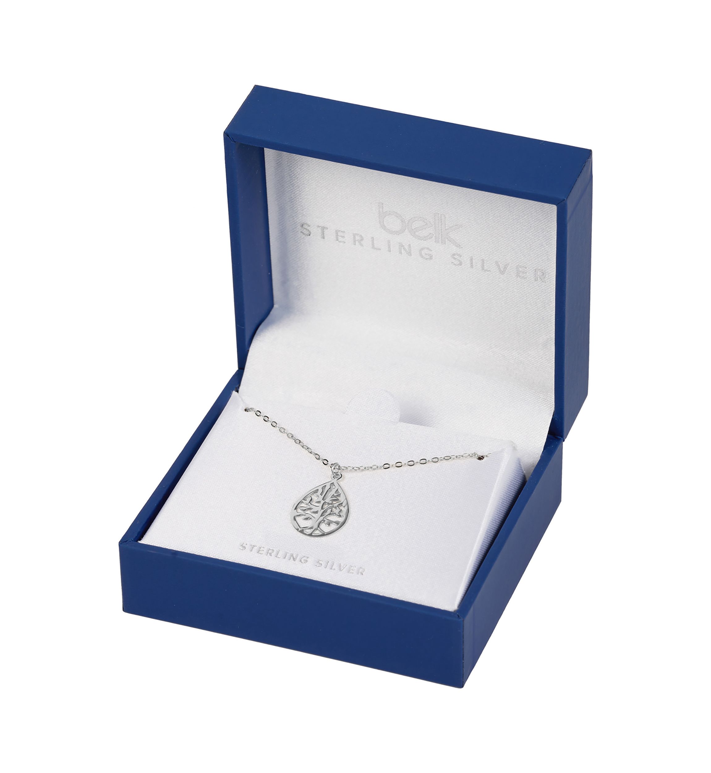 Sterling Silver Tree of Life Pendant Necklace