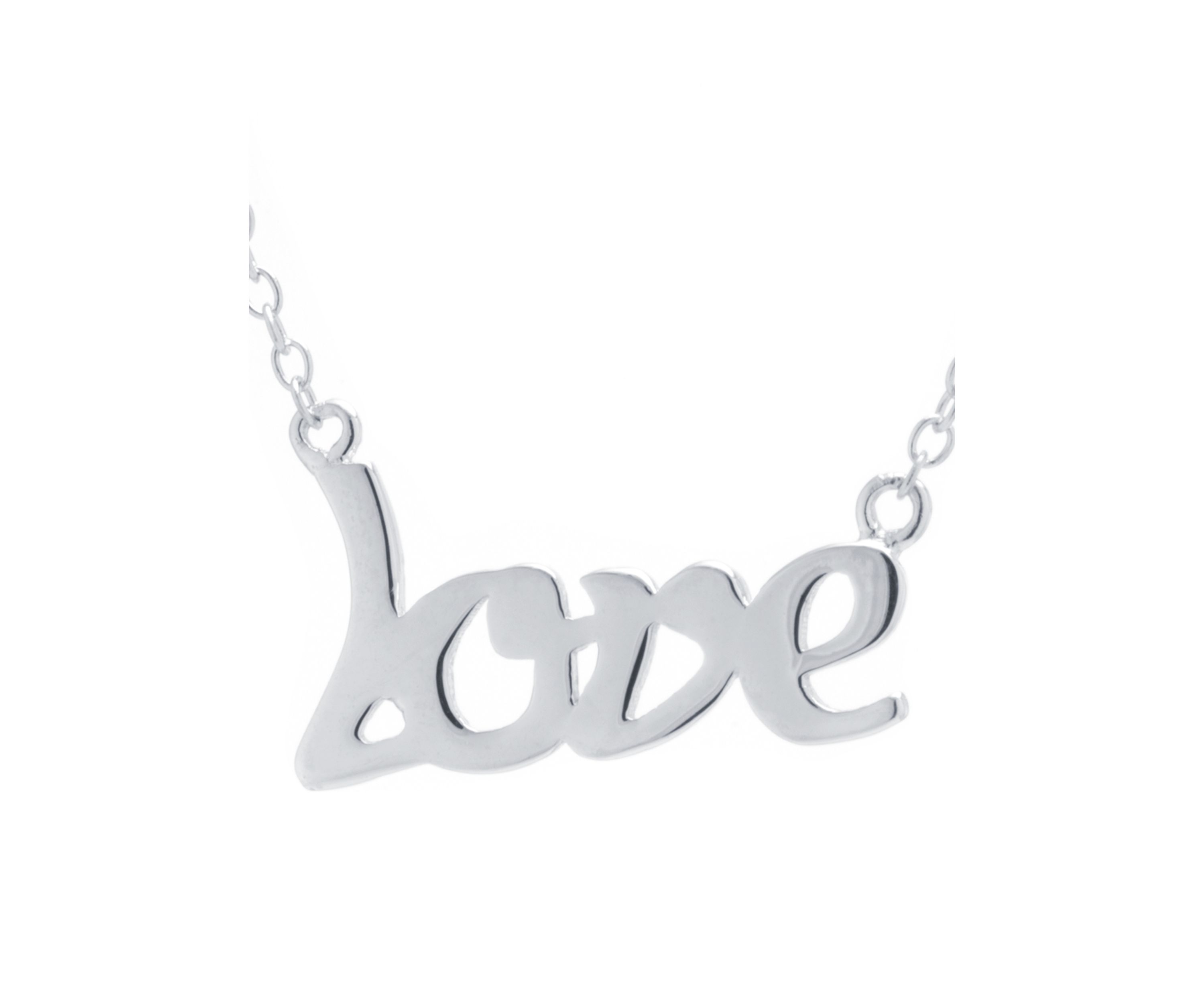 Sterling Silver Love Necklace