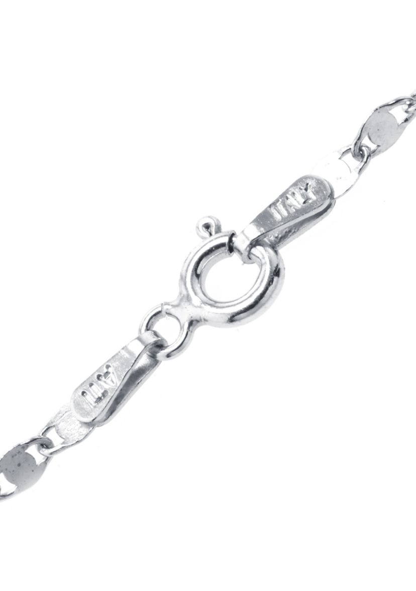Sterling Silver High Polished Cross Y Necklace