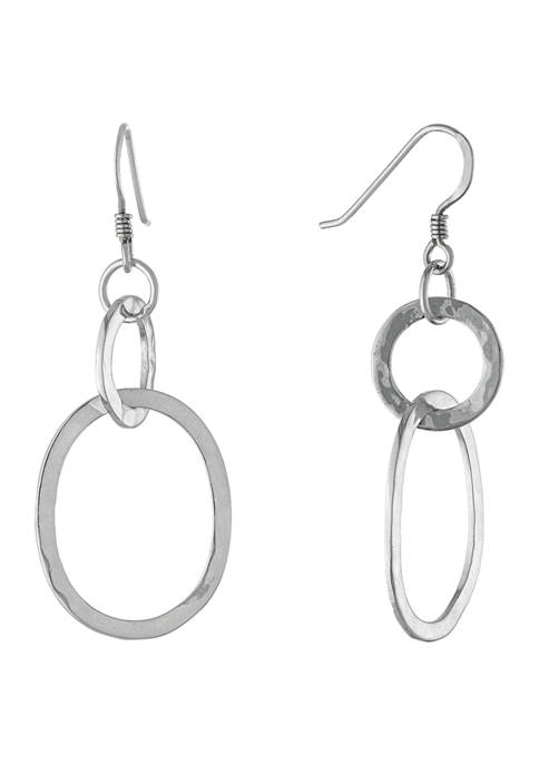 Infinity Silver Sterling Silver High Polished Double Link
