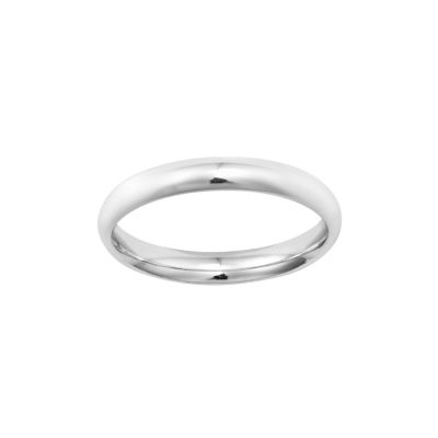 Belk Silverworks Sterling Silver Rounded Band Ring Size 7