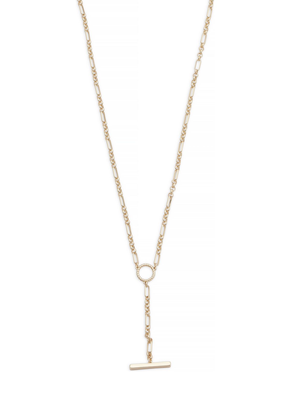 Toggle Y Necklace