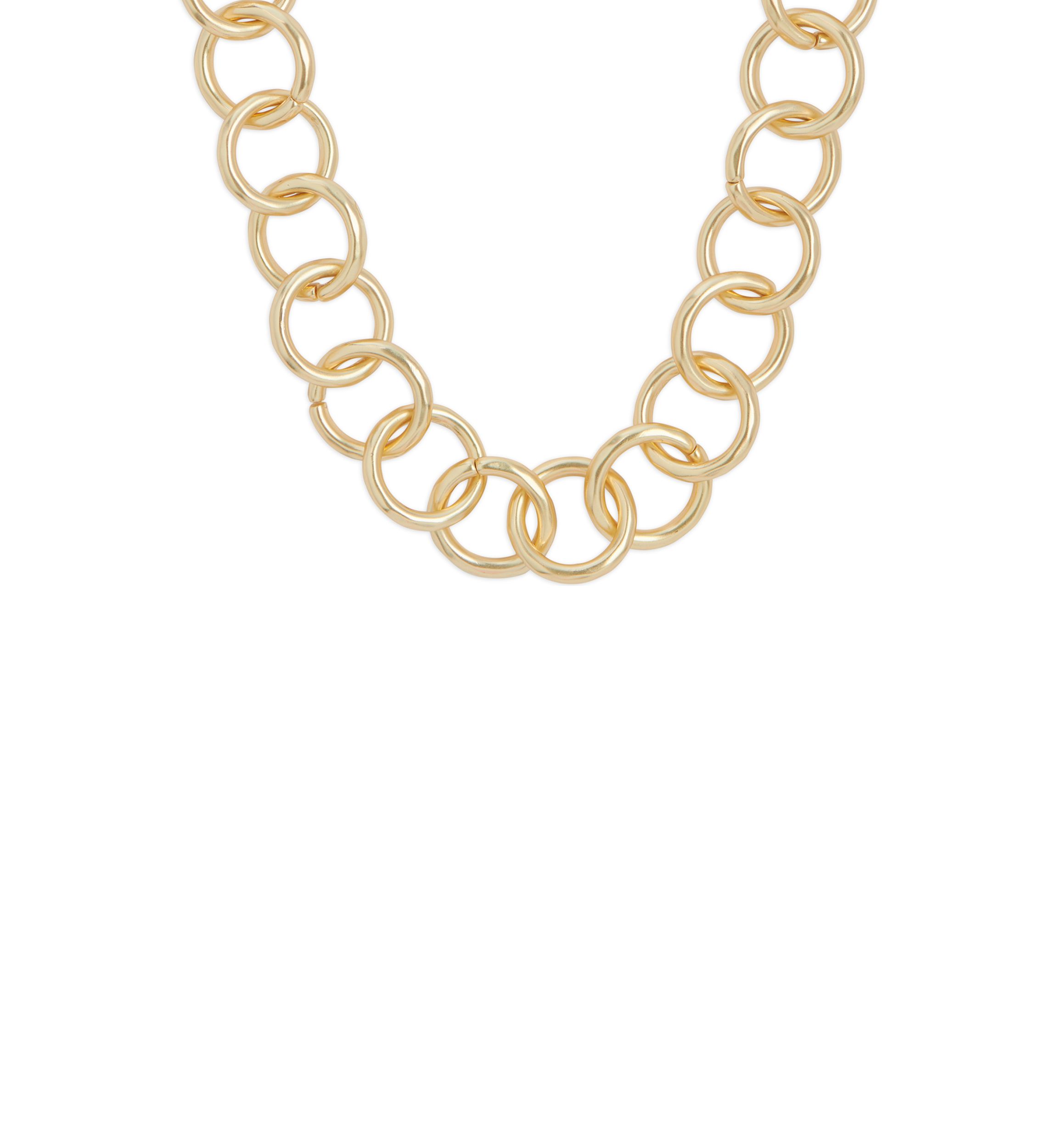 Modern Link Collar Necklace