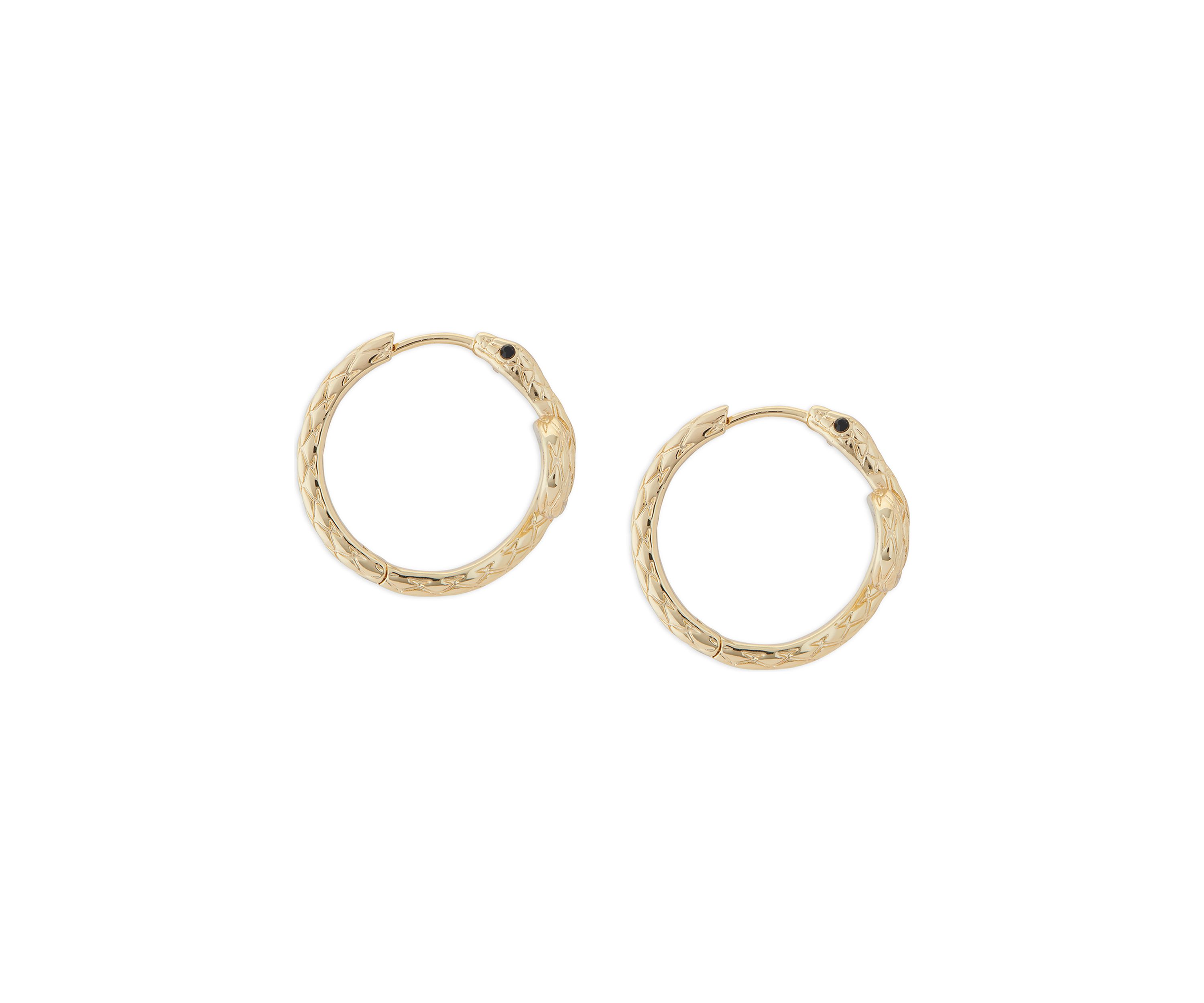 Snake Loop Earrings