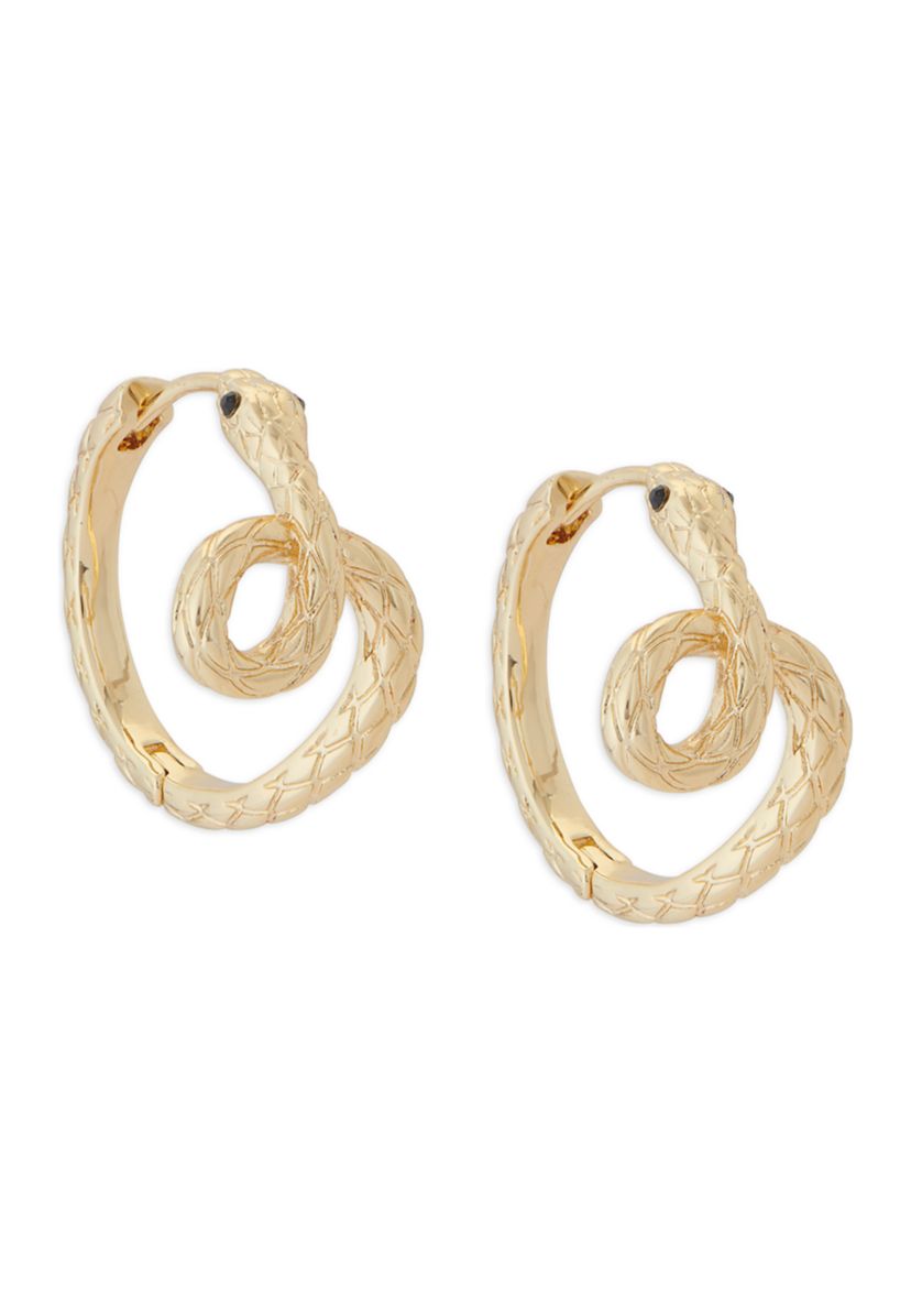 Snake Loop Earrings