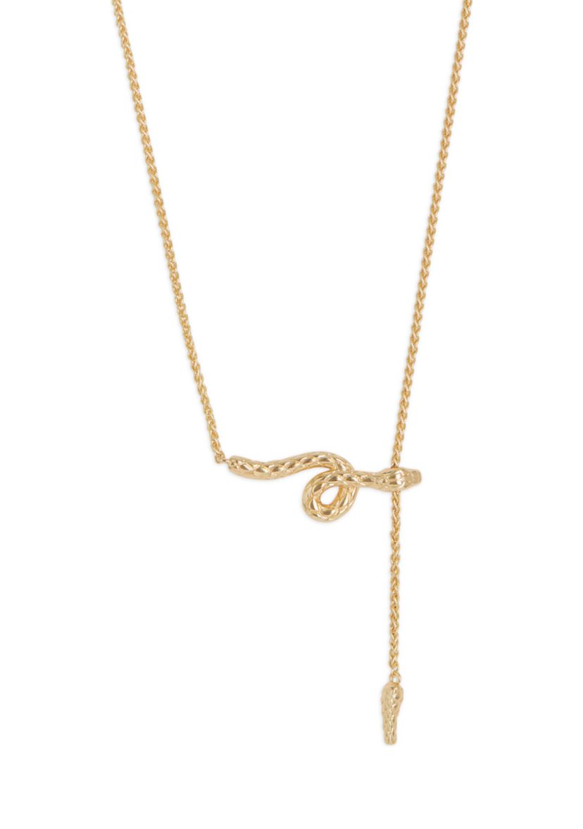 Movable Snake Y Necklace