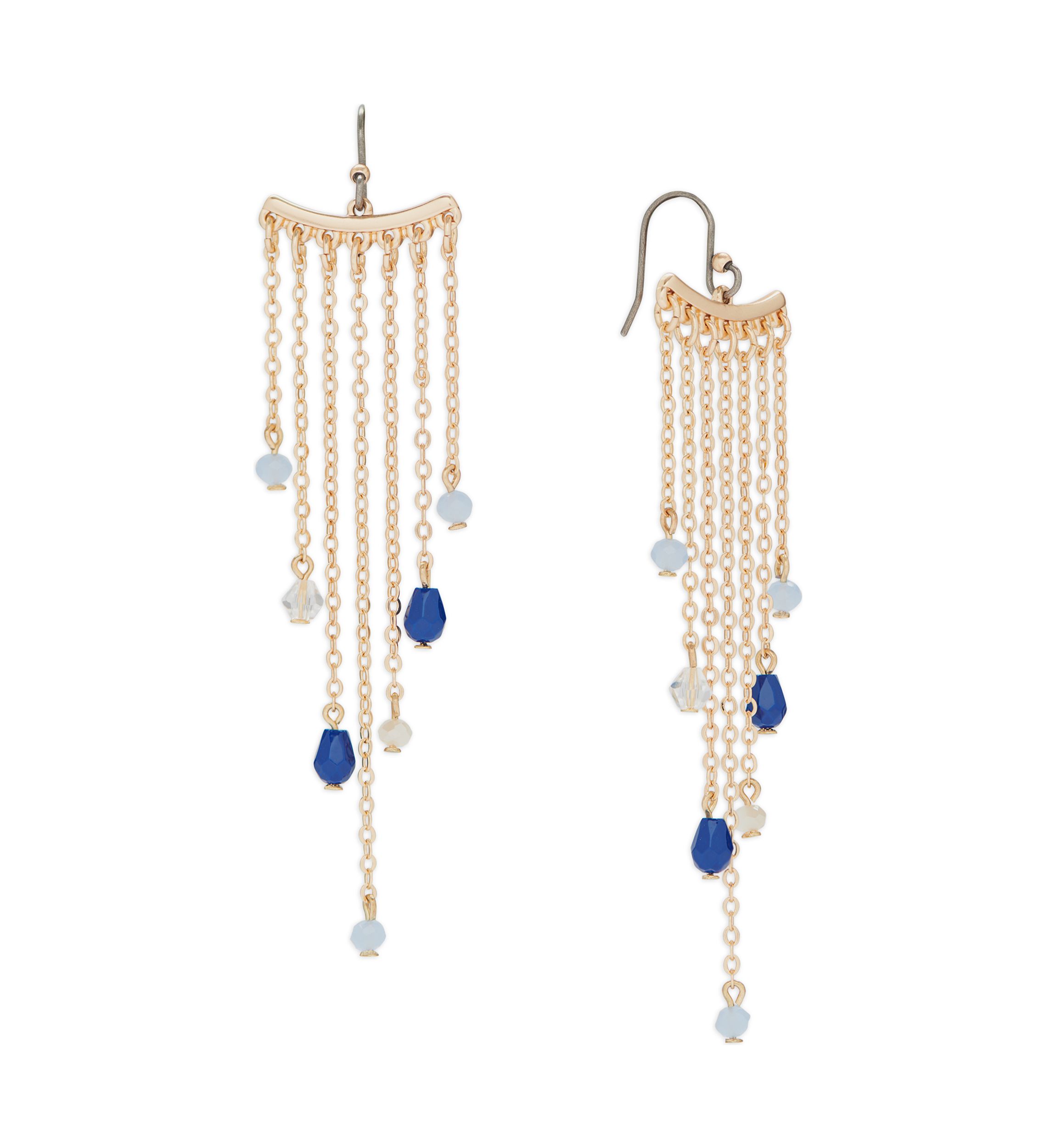 Gem Dangle Earrings 