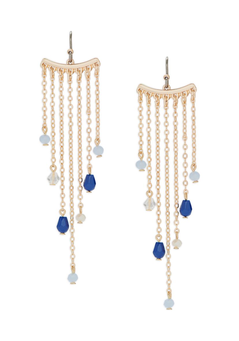 Gem Dangle Earrings 
