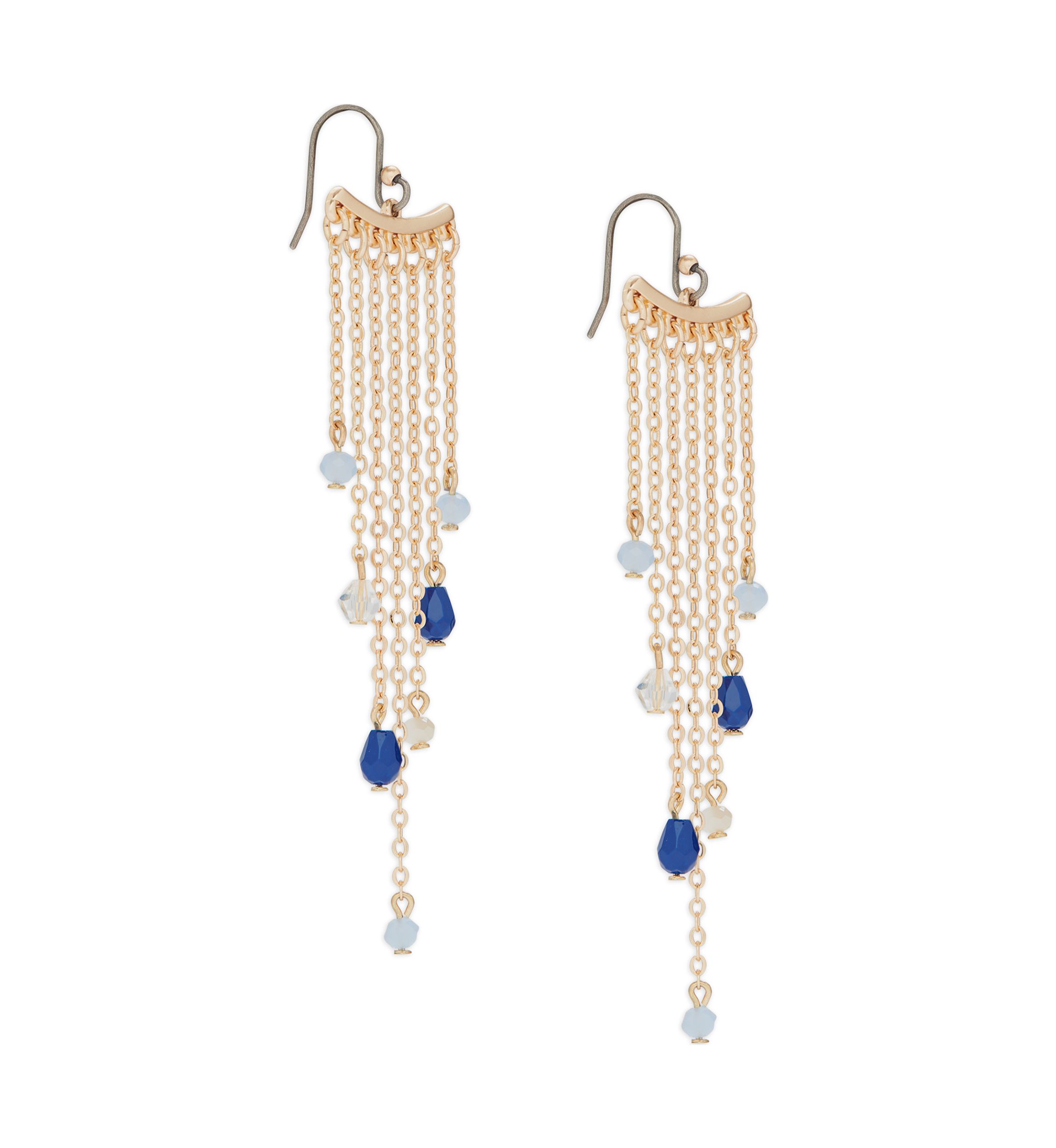 Gem Dangle Earrings 
