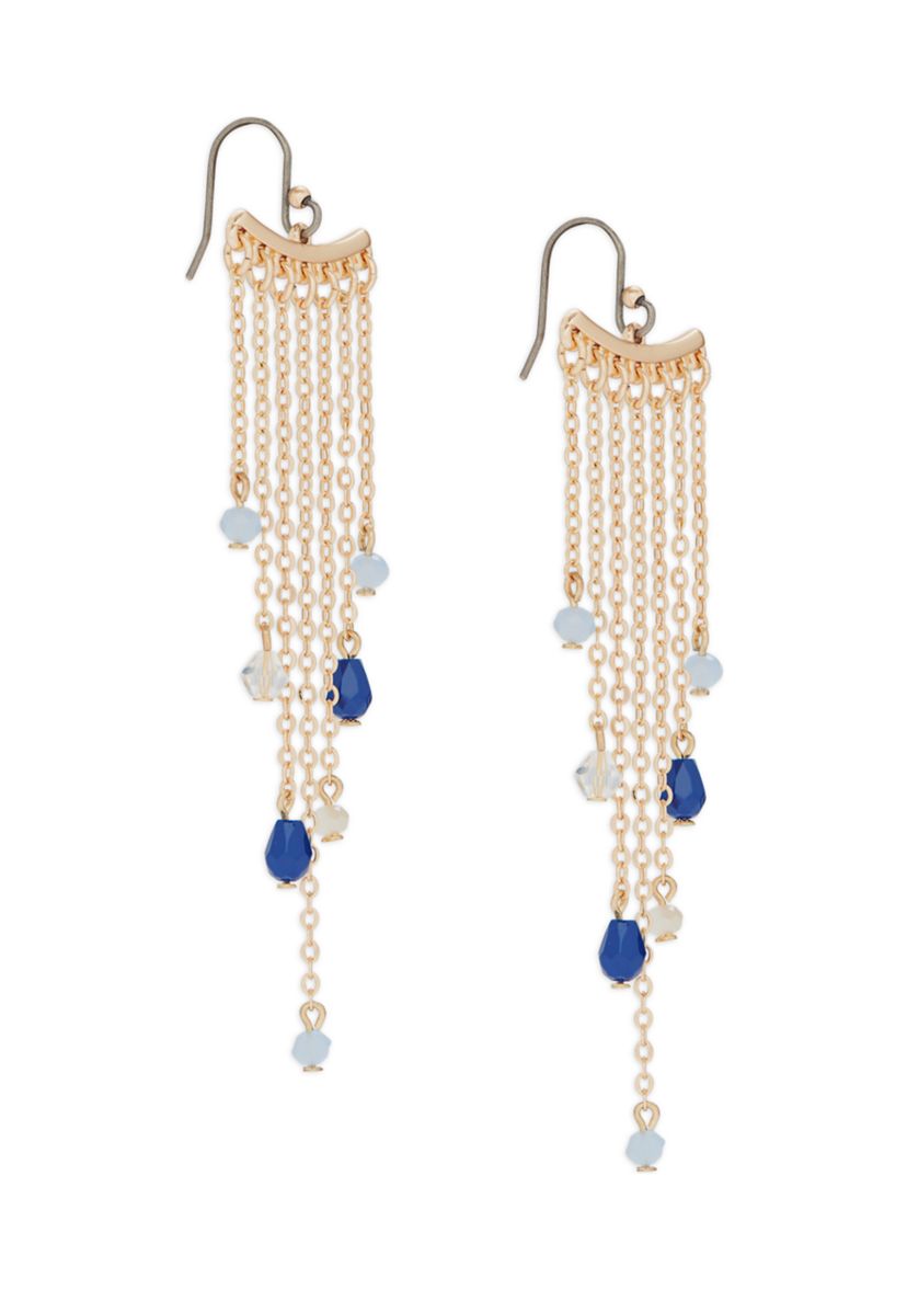 Gem Dangle Earrings 