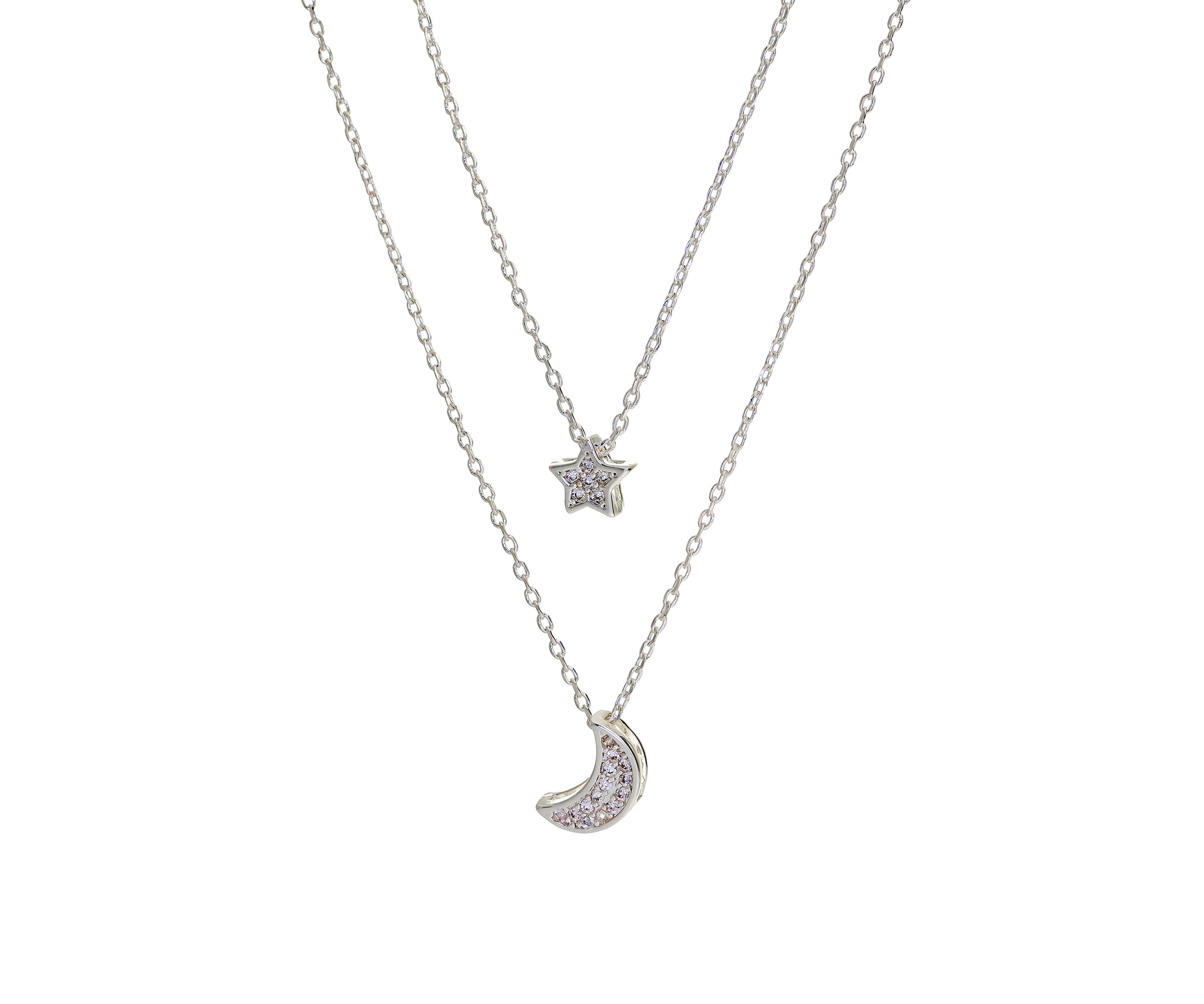 Light Shine Pendant Necklace Set 