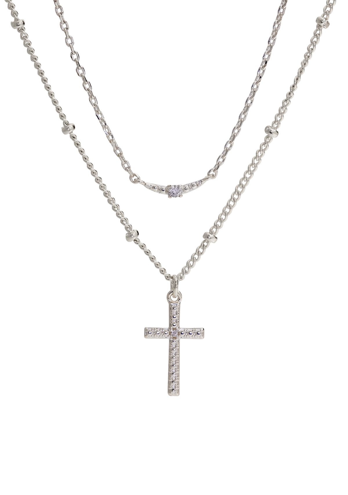 Faith Due Pendant Necklace Set 